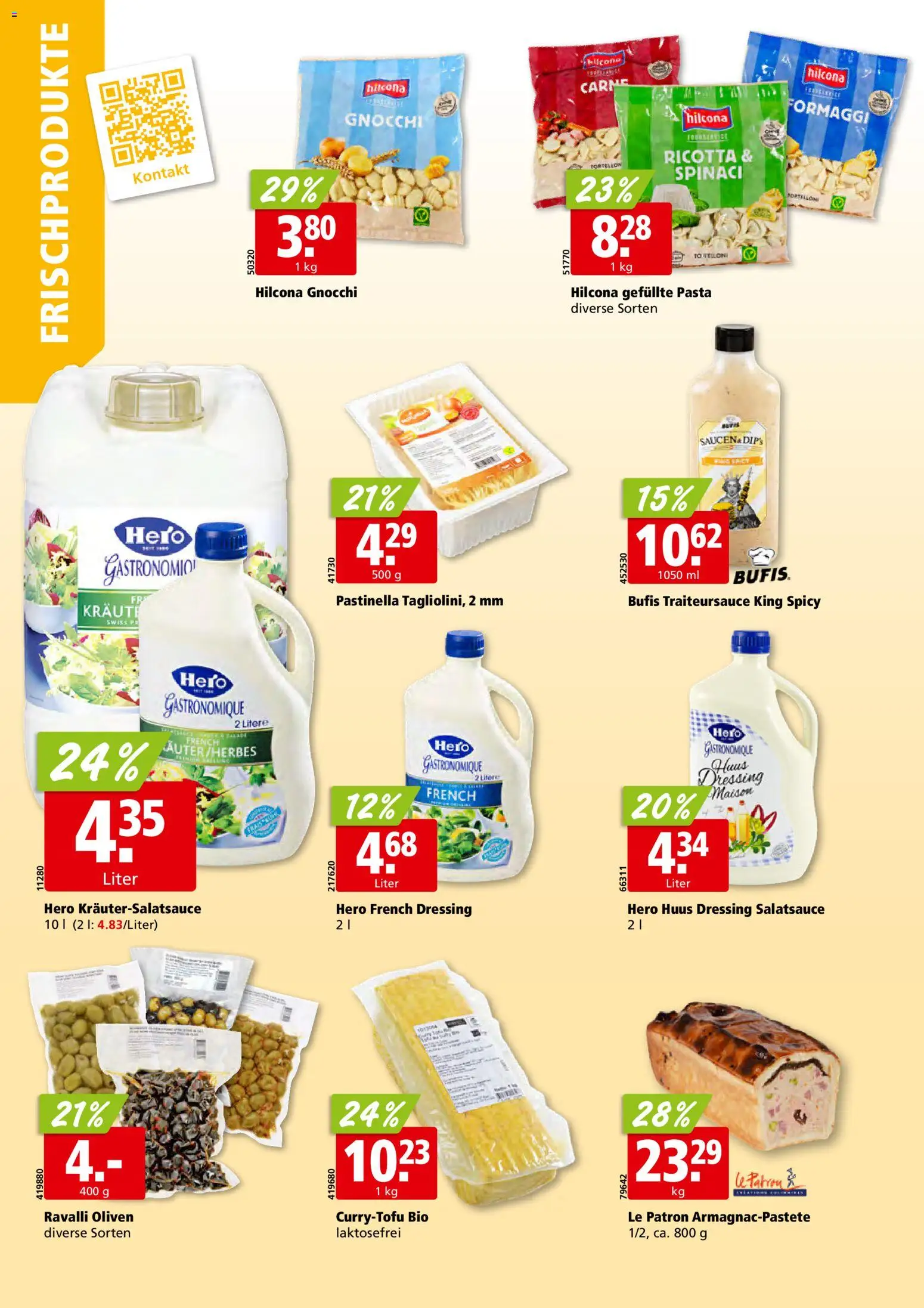 Aligro aktionen Schlieren, Gossau SG, Frauenfeld, Rapperswil-Jona, Sargans, Bern – gültig ab 29.06.2026 | Seite: 12 | Produkte: Dressing, Pasta