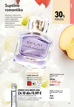 Oriflame katalog Jul 2026 - pregled Oriflame kataloga - važi od 15.07.2026 | Strana: 65 | Proizvode: Miris, Toaletna voda, Voda