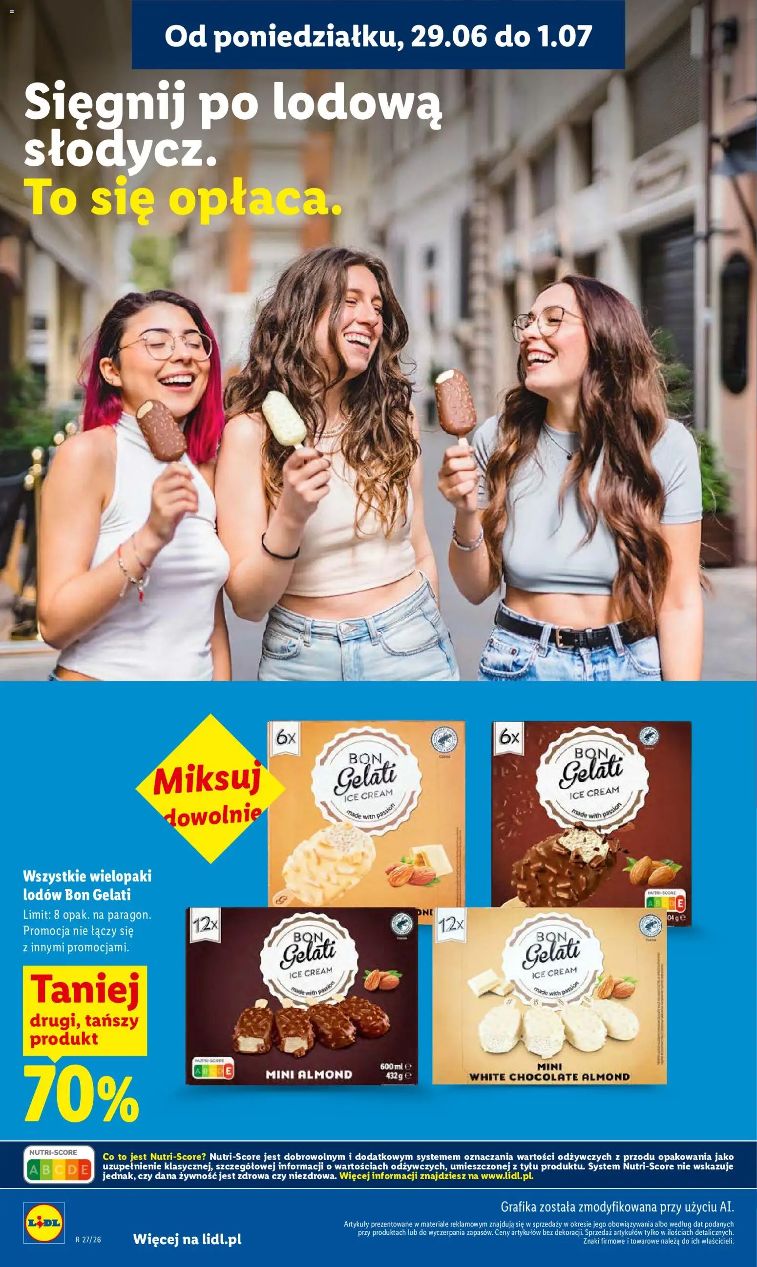 Lidl Polsko leták od 29.06.2026 | Strana: 58 | Produkty: Bon Gelati