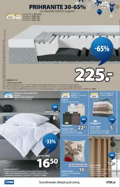 JYSK katalog akcije – veljaven od 14.10.2026 | Stran: 16 | Izdelki: Prešita odeja, Prevleka, Blazina, Posteljnina