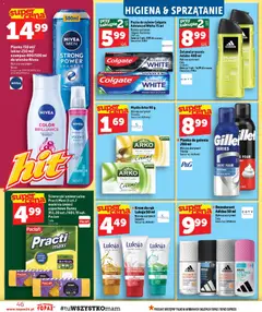Pogląd oferty "Topaz gazetka" - ważna od 24.09.2026 | Strona: 46 | Produkty: Ściereczki, Krem do rąk, Żel pod prysznic, Krem