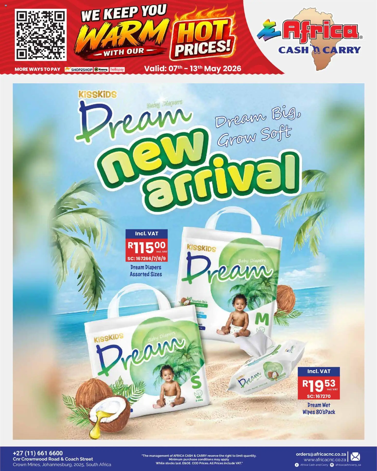 Africa Cash & Carry Specials | 07/05/2026 | How to get a limited discount? Save today! | South Africa