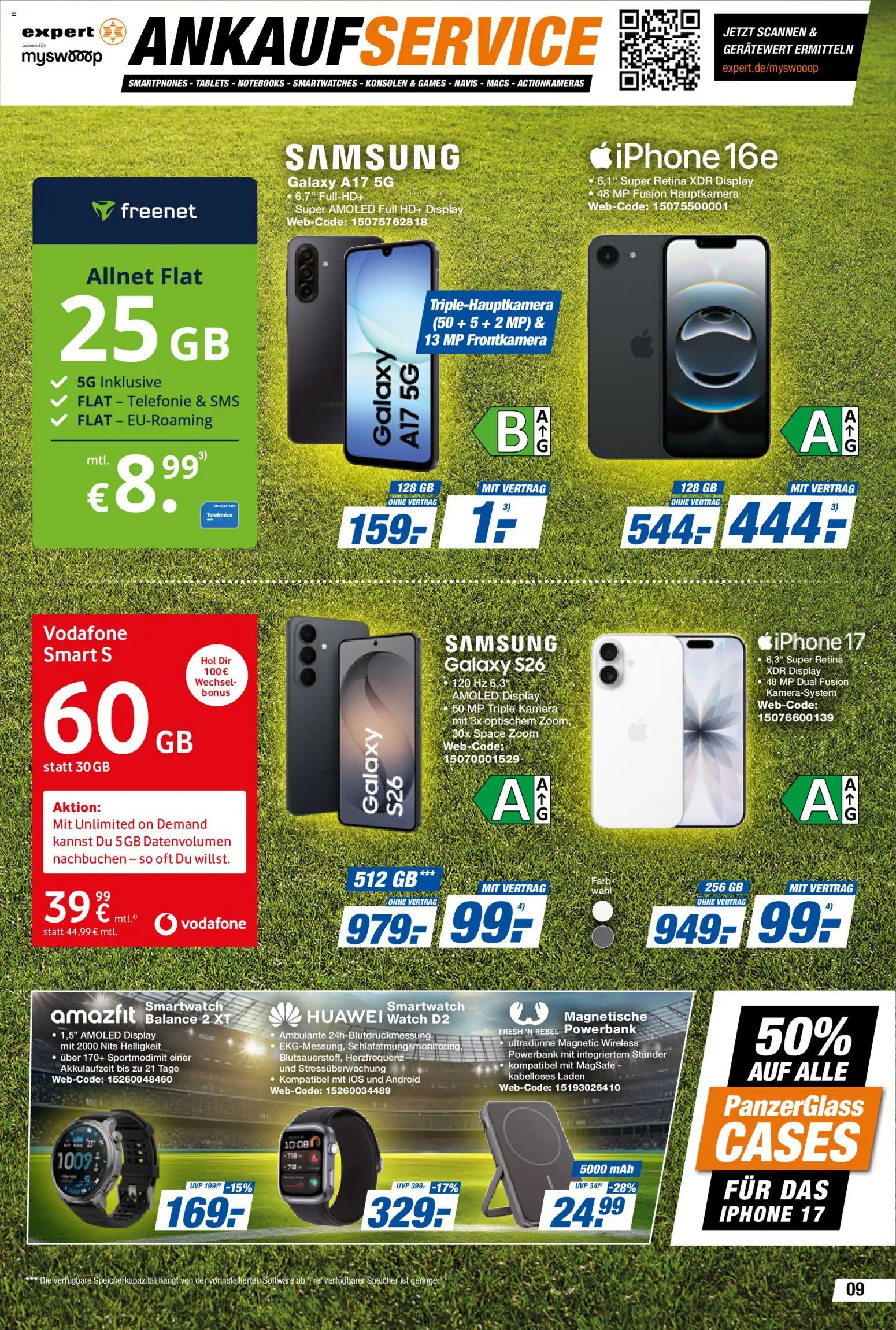 Expert Prospekt 	 – gültig ab 15.05.2026 | Seite: 9 | Produkte: Huawei, Smartwatch, Smartphones, Iphone