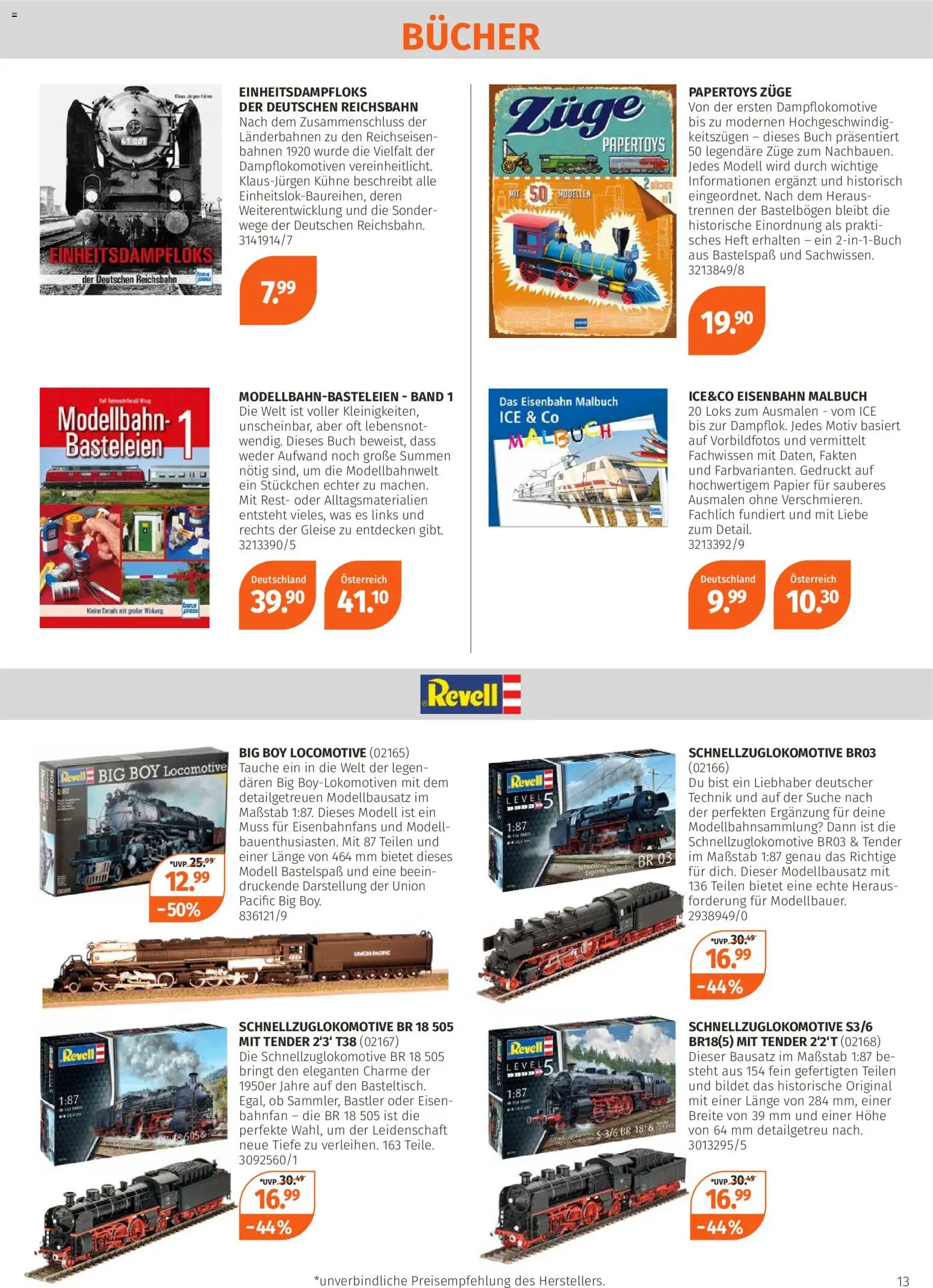 Müller Eisenbahnkatalog 2026/27 – gültig ab 01.11.2026 | Seite: 13