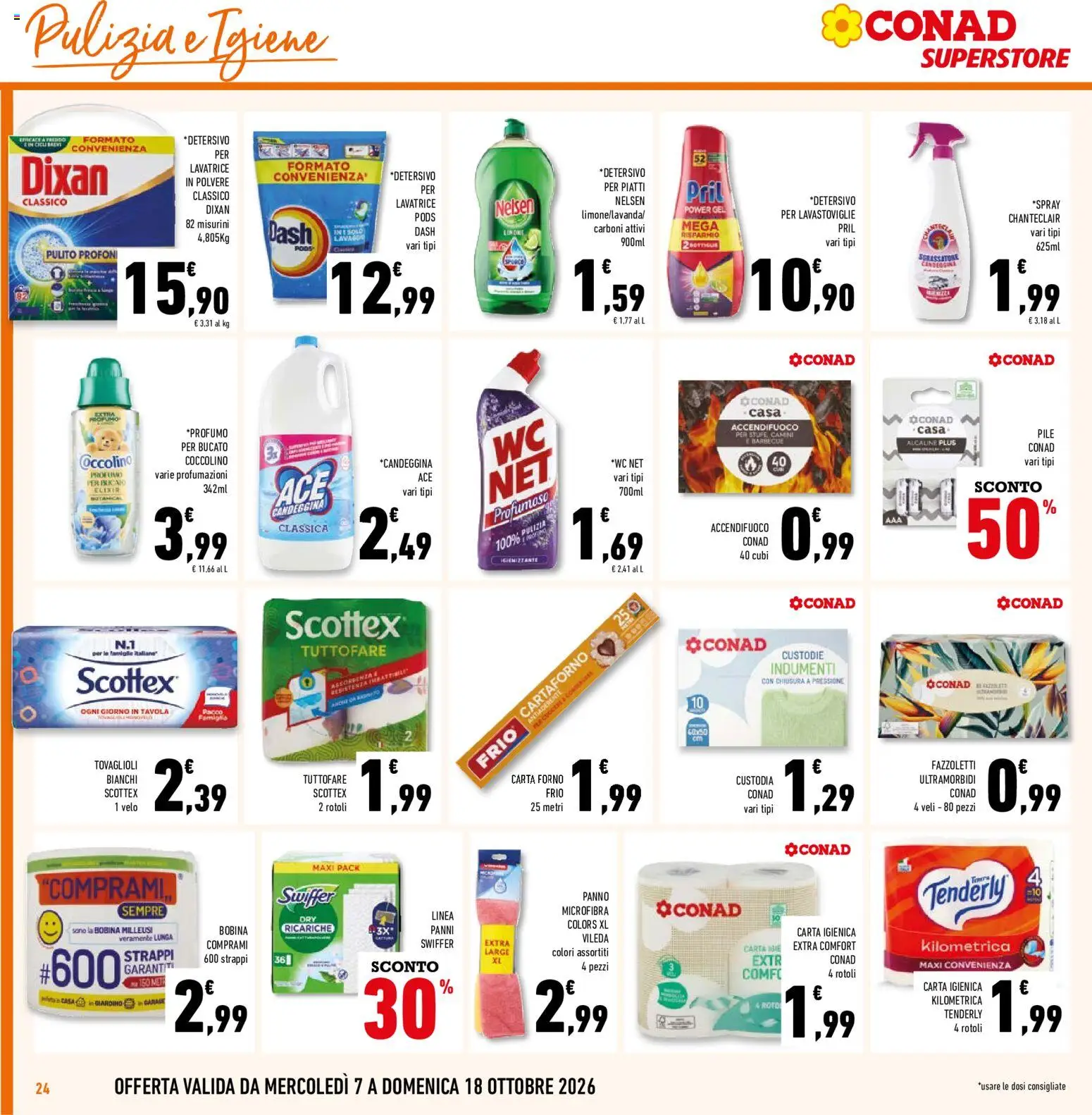 Volantino Conad del 07/10/2026 | Pagina: 24