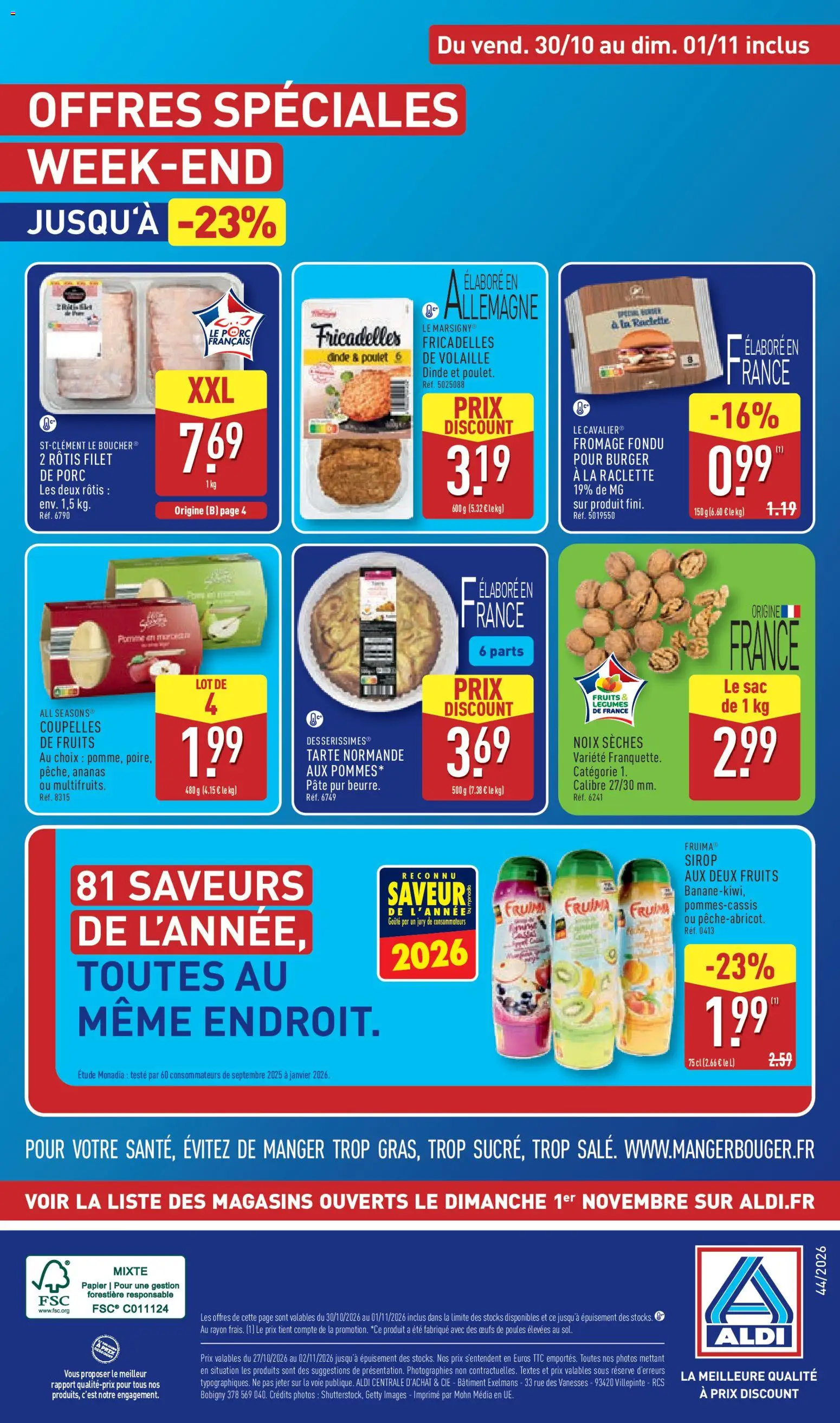 {H1} | Page: 48 | Produits: Volaille, Raclette, Porc, Noix