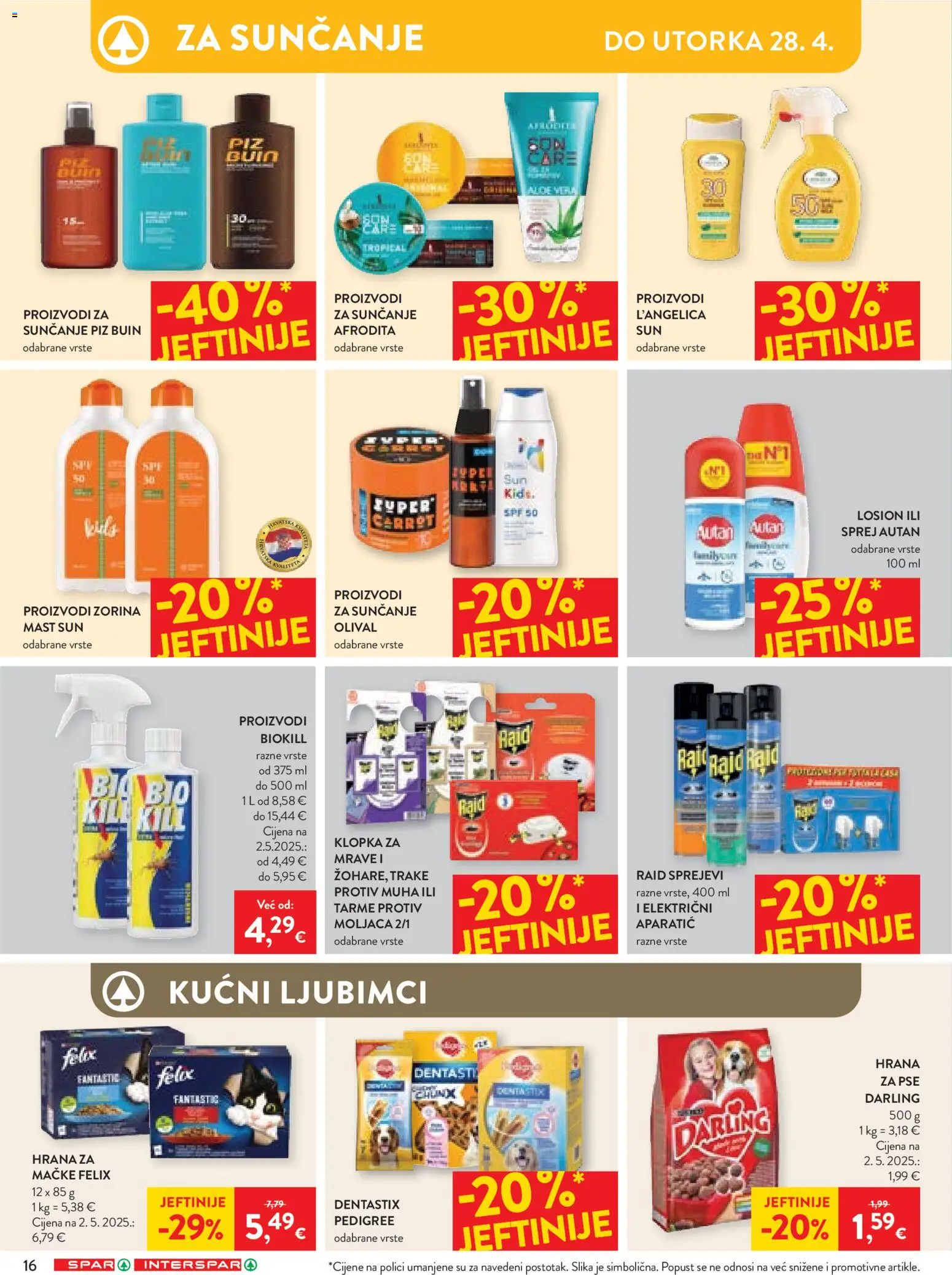 Spar katalog | vrijedi od 22.04.2026 | Stranica: 20 | Proizvodi: Mast, L'Angelica