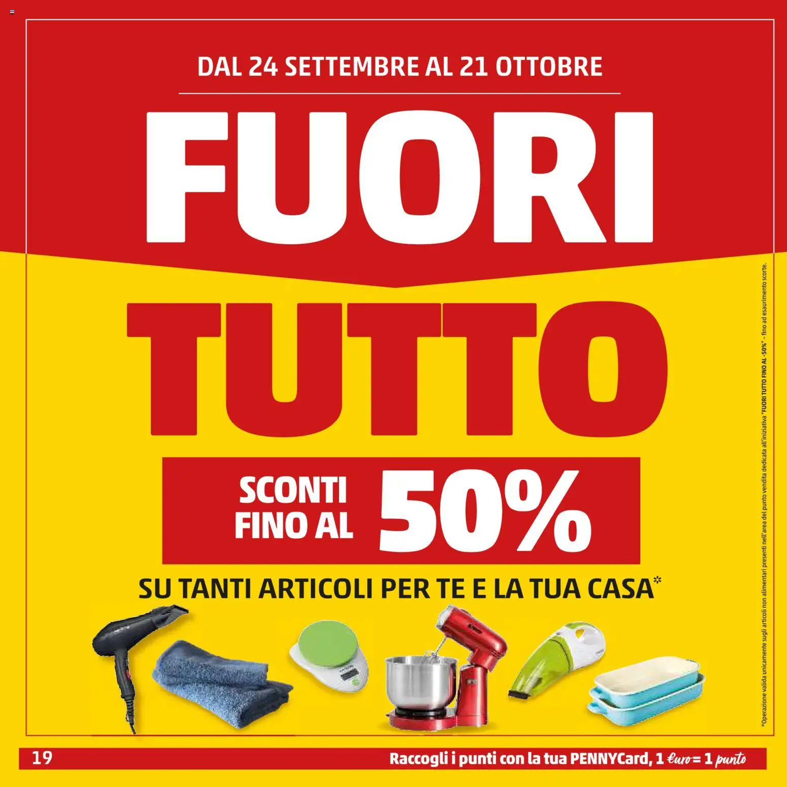 Volantino PENNY del 24/09/2026 | Pagina: 19 | Prodotti: Tè, Bilancia, Mixer