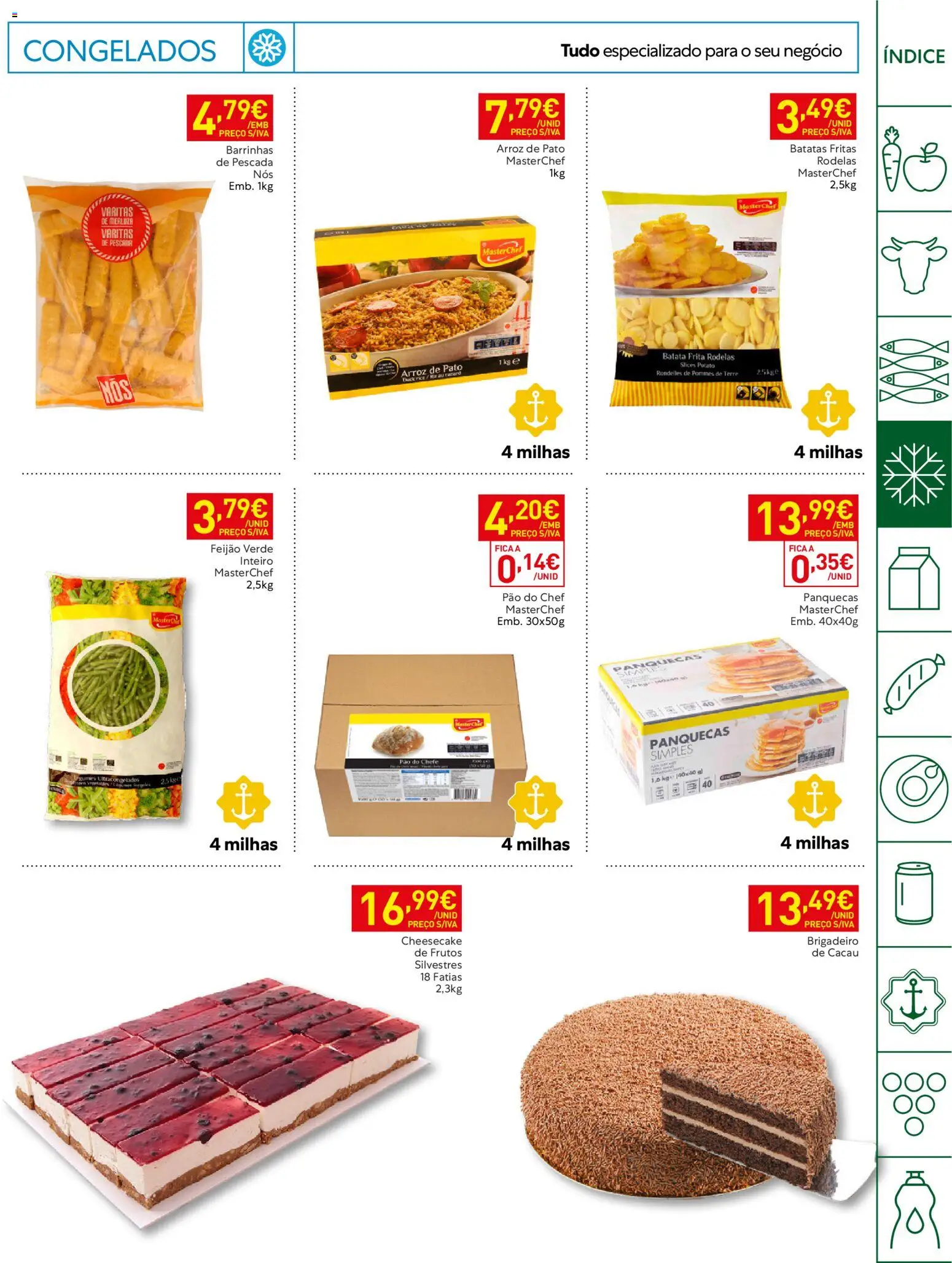 Recheio folheto Horeca Madeira │ válido de 20/10/2026 | Página: 9 | Produtos: Pato, Panquecas, Batatas fritas, Feijão