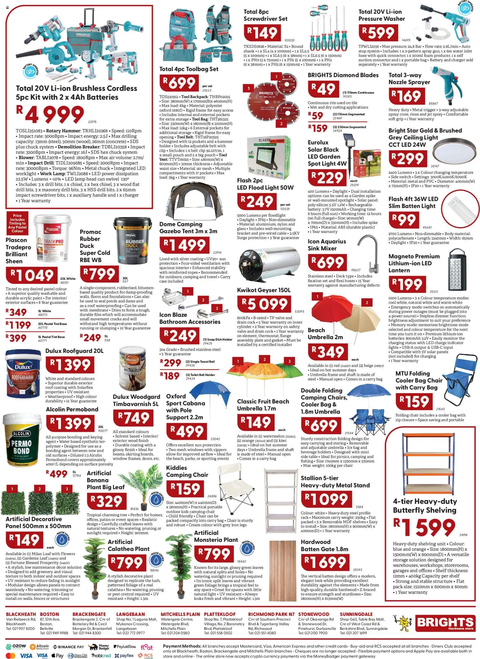 New Brights Hardware catalogue – valid from 14/08/2026 | Page: 2 | Products: Suit, Battery, Hammer, Soap