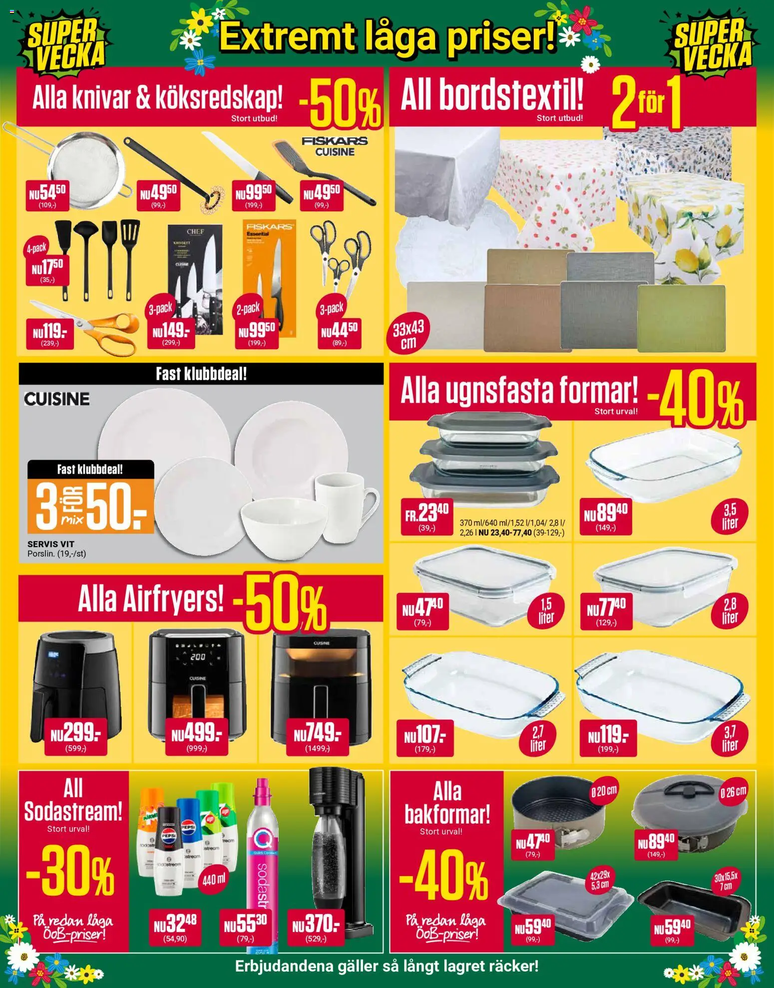 ÖoB reklamblad aktuell från 15.06.2026 | Sida: 10 | Produkter: Galler, Sodastream