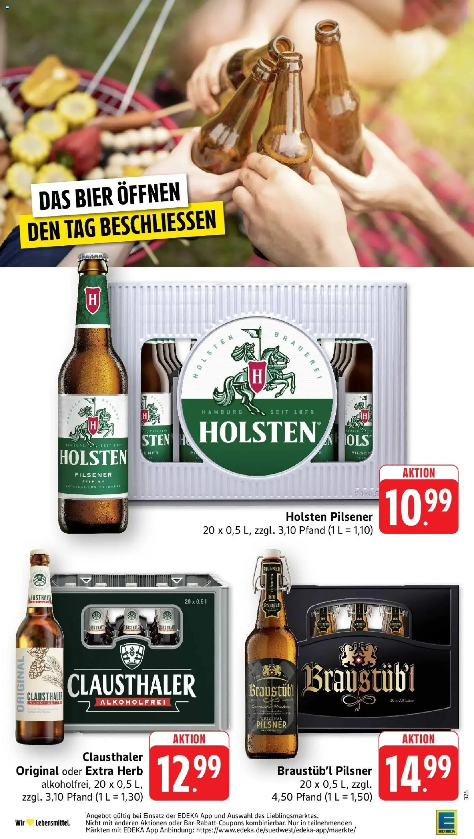 Edeka prospekt Pfungstadt	 – gültig ab 27.04.2026 | Seite: 35 | Produkte: Bier, Holsten