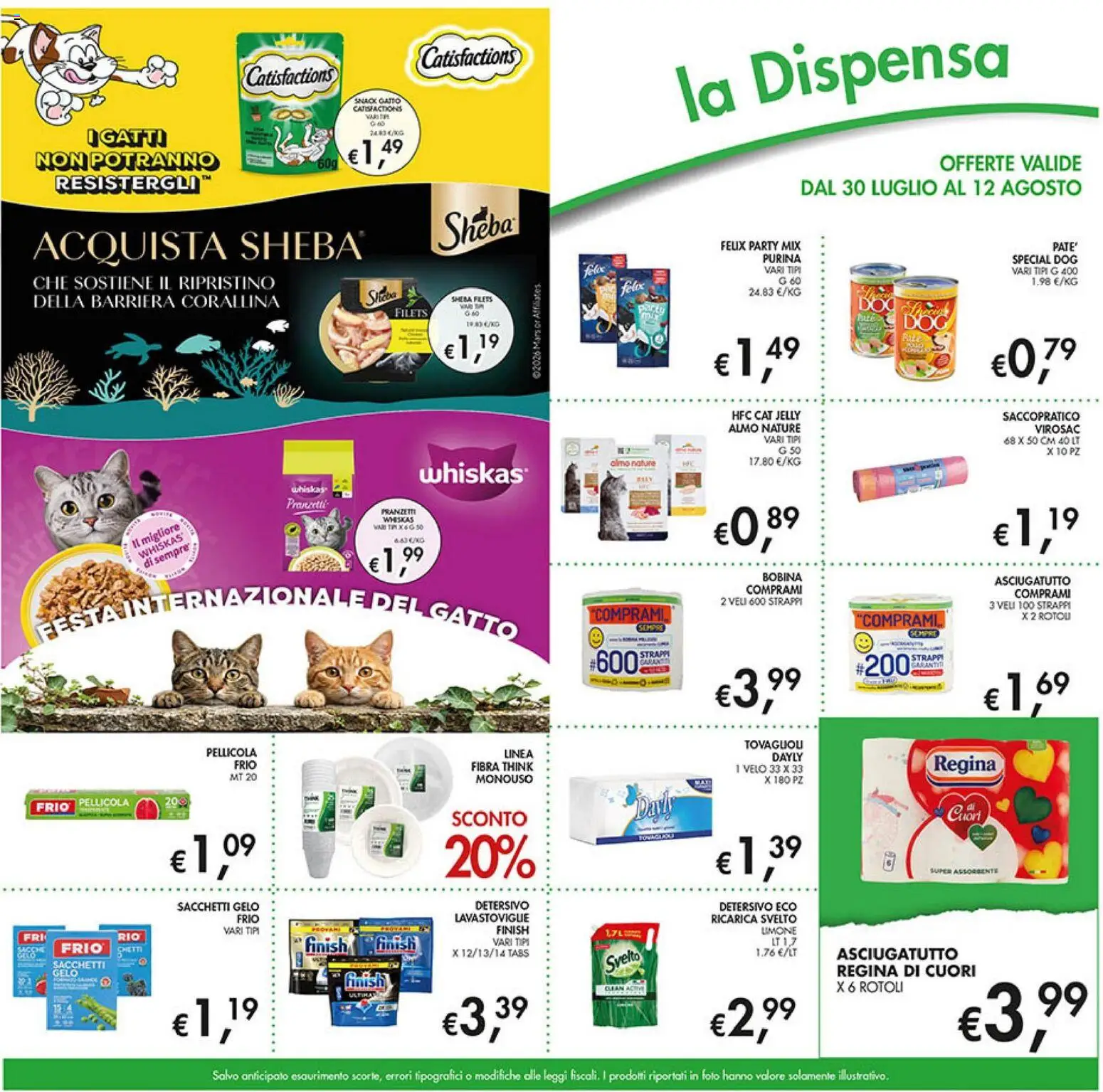 Volantino Coal del 30/07/2026 | Pagina: 23 | Prodotti: Limone, Lavastoviglie, Asciugatutto, Pellicola