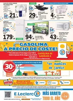 Vista previa E.Leclerc Ciudad Real válido desde el 26.05.2026 | Página: 4 | Productos: Vasos, Muebles, USB, Βρεφικό κρεβάτι