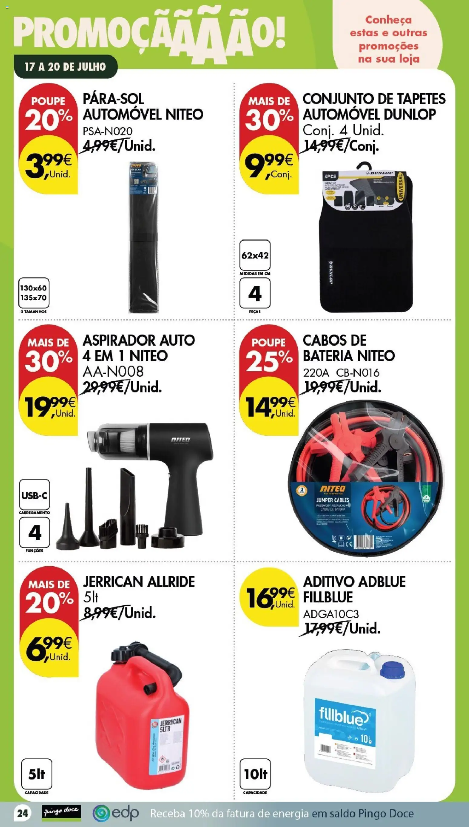 Pingo Doce Poupe este Fim de Semana │ válido de 17/07/2026 | Página: 22 | Produtos: Aspirador, Bateria