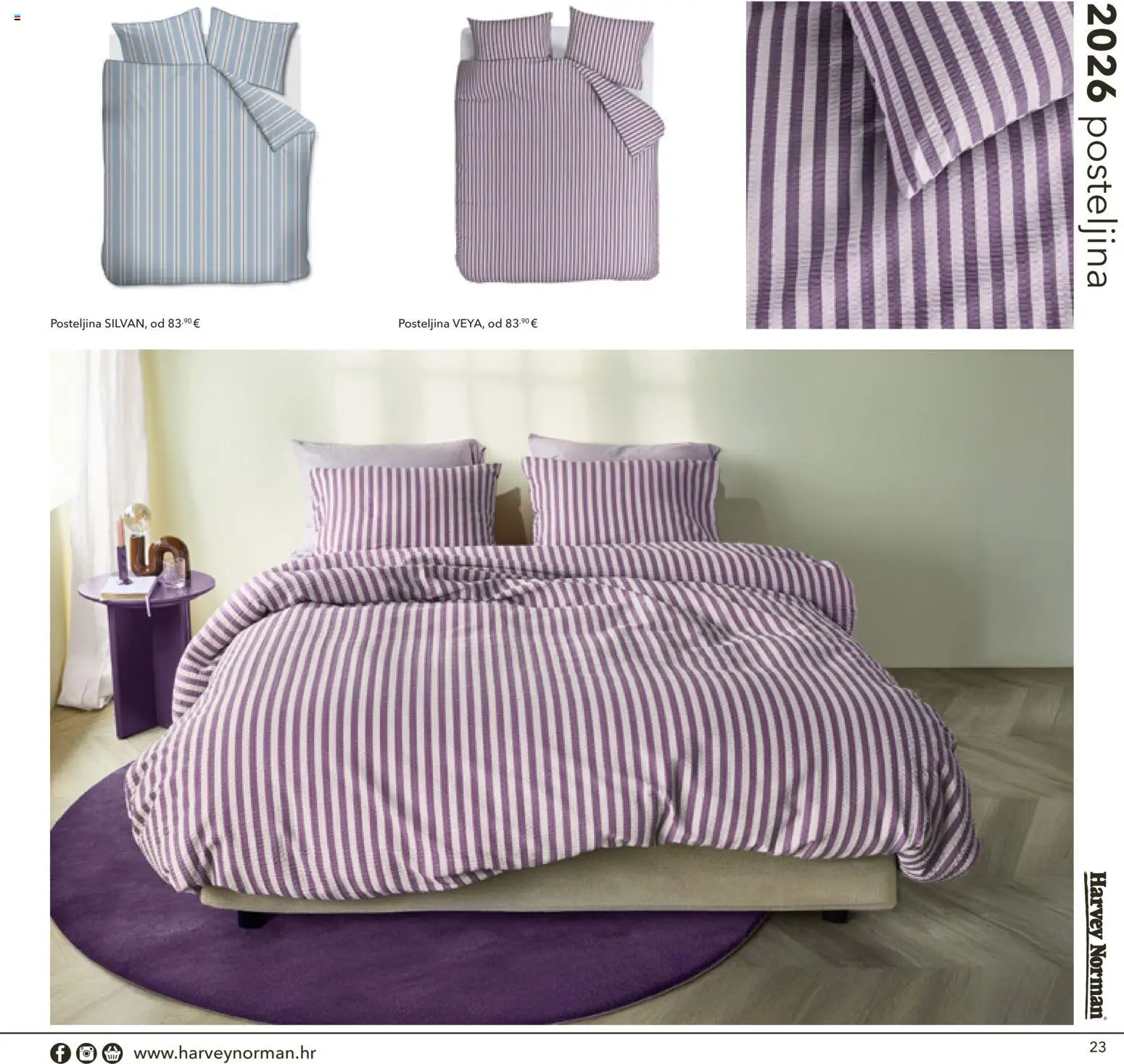 Harvey Norman katalog | vrijedi od 05.06.2026 | Stranica: 23 | Proizvodi: Posteljina