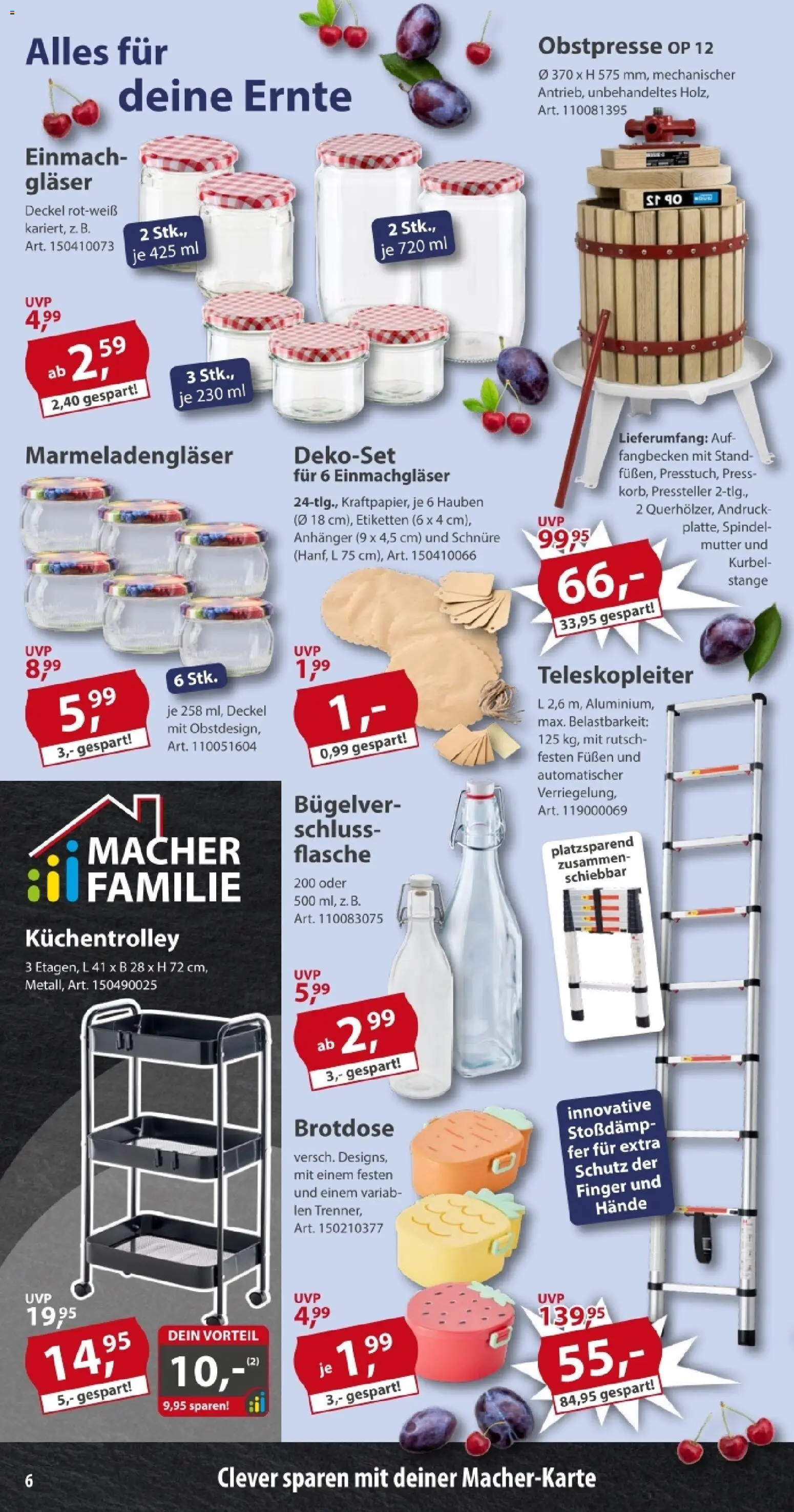 Sonderpreis Baumarkt Prospekt – gültig ab 01.08.2026 | Seite: 6