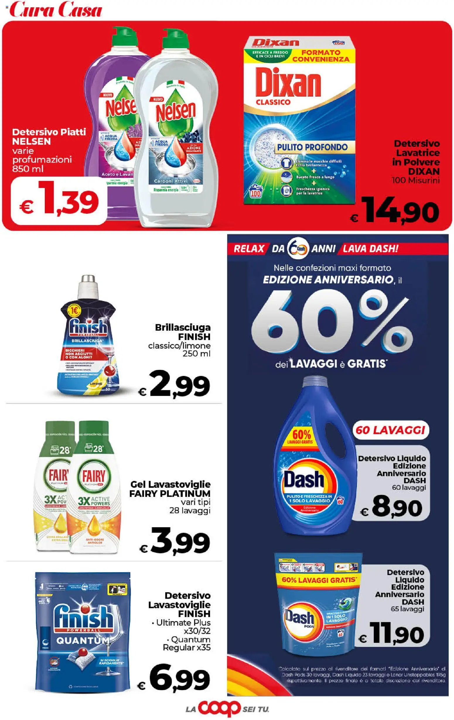 Volantino COOP del 30/06/2026 | Pagina: 41 | Prodotti: Acqua, Limone, Lavatrice, Lavastoviglie