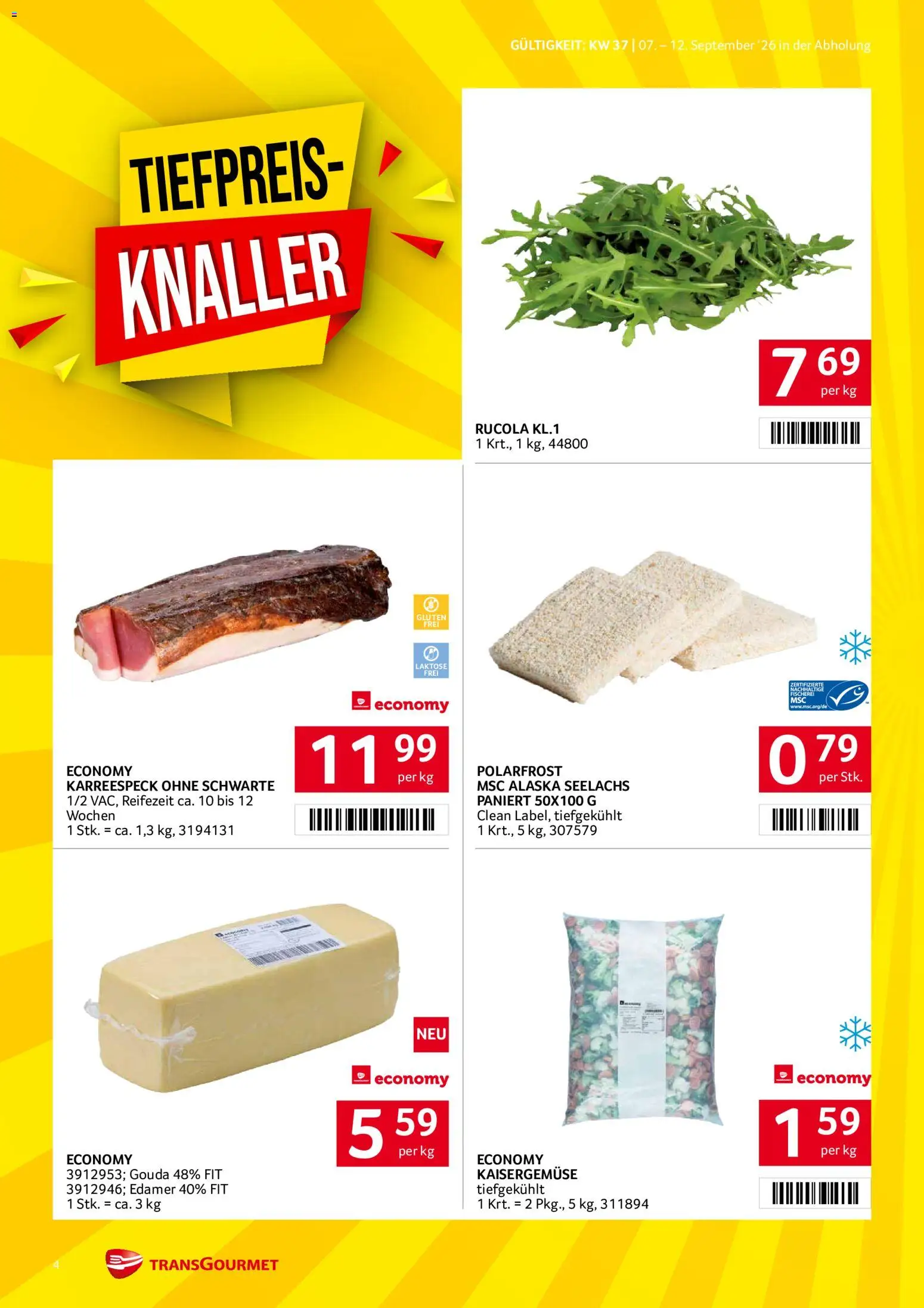 Transgourmet Flugblatt gültig ab 07.09.2026 | Seite: 4