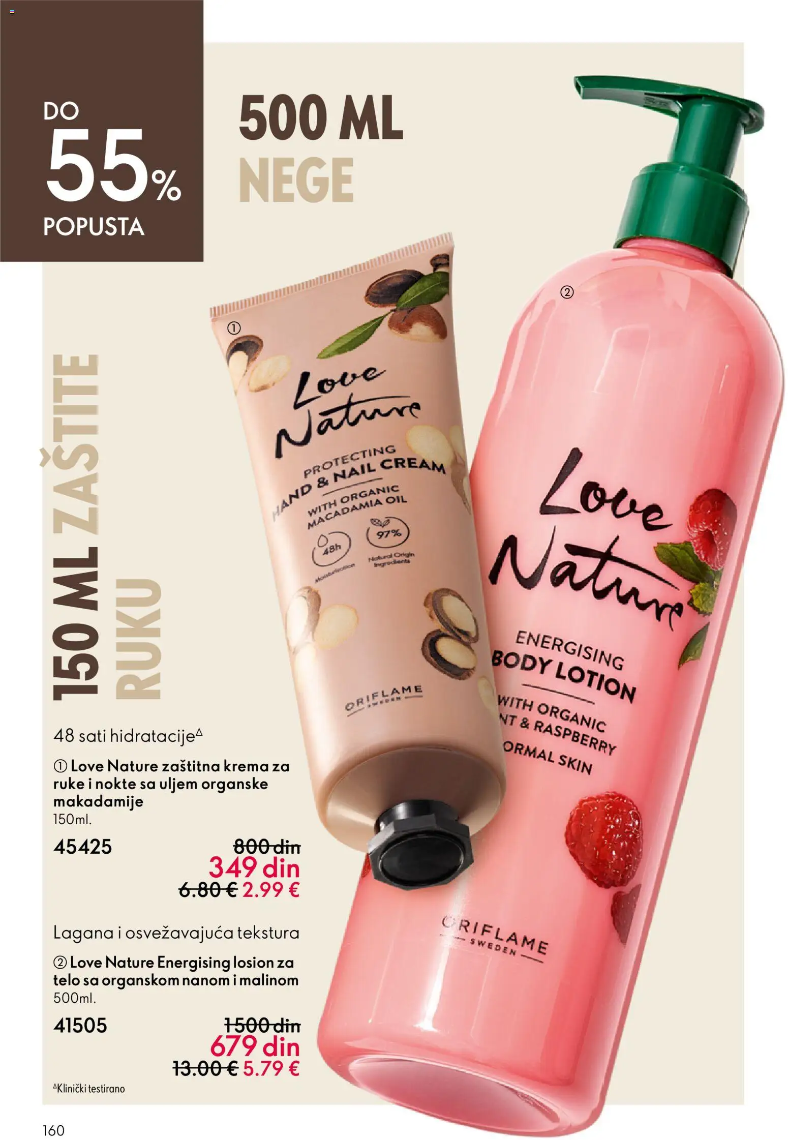 Oriflame katalog - važi od 03.06.2026 | Strana: 160 | Proizvode: Krema, Krema za ruke