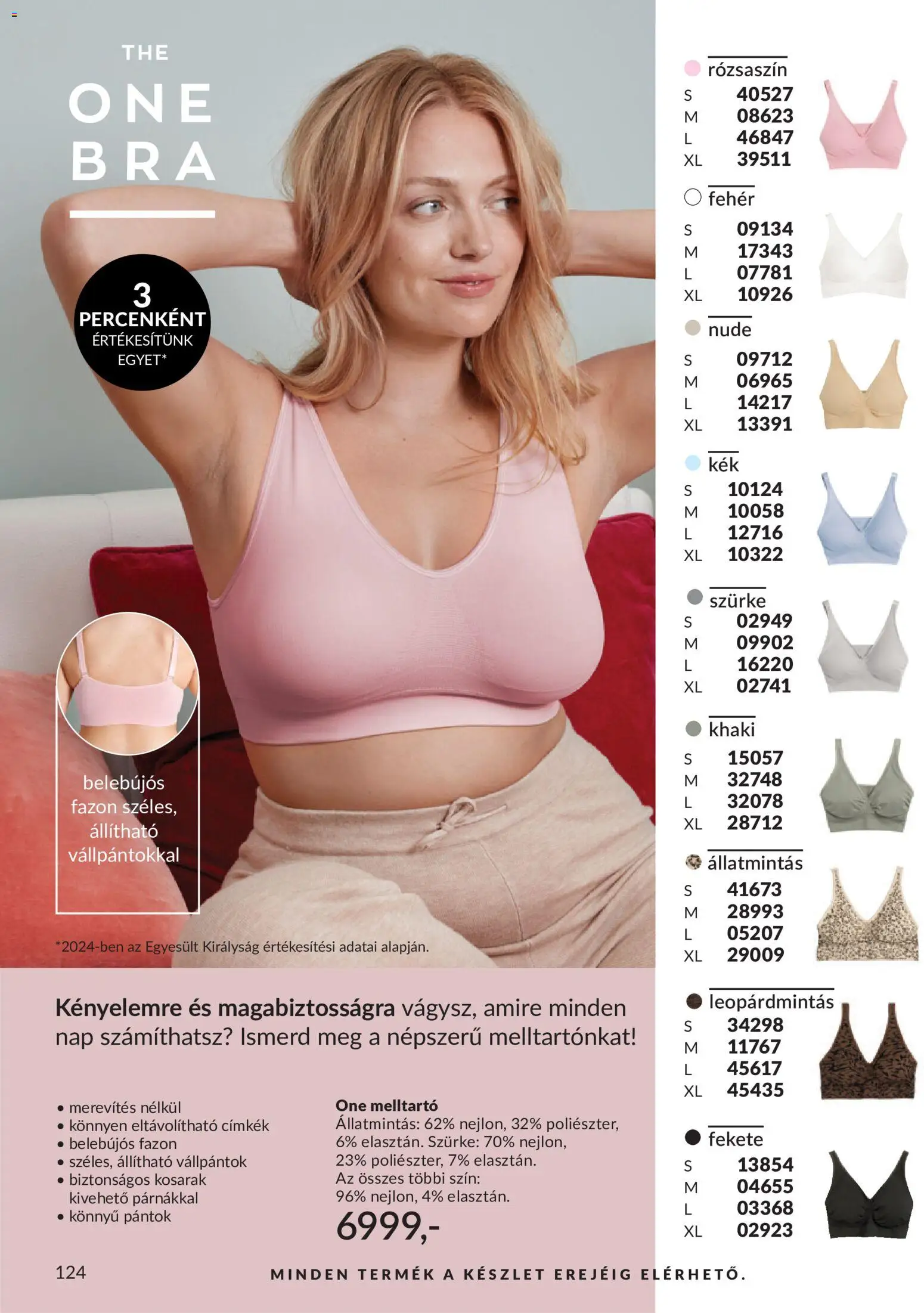 Avon akciós ujság - amely érvényes a következő dátumtól: 01.06.2026 | Oldal: 152 | Termékek: Melltartó