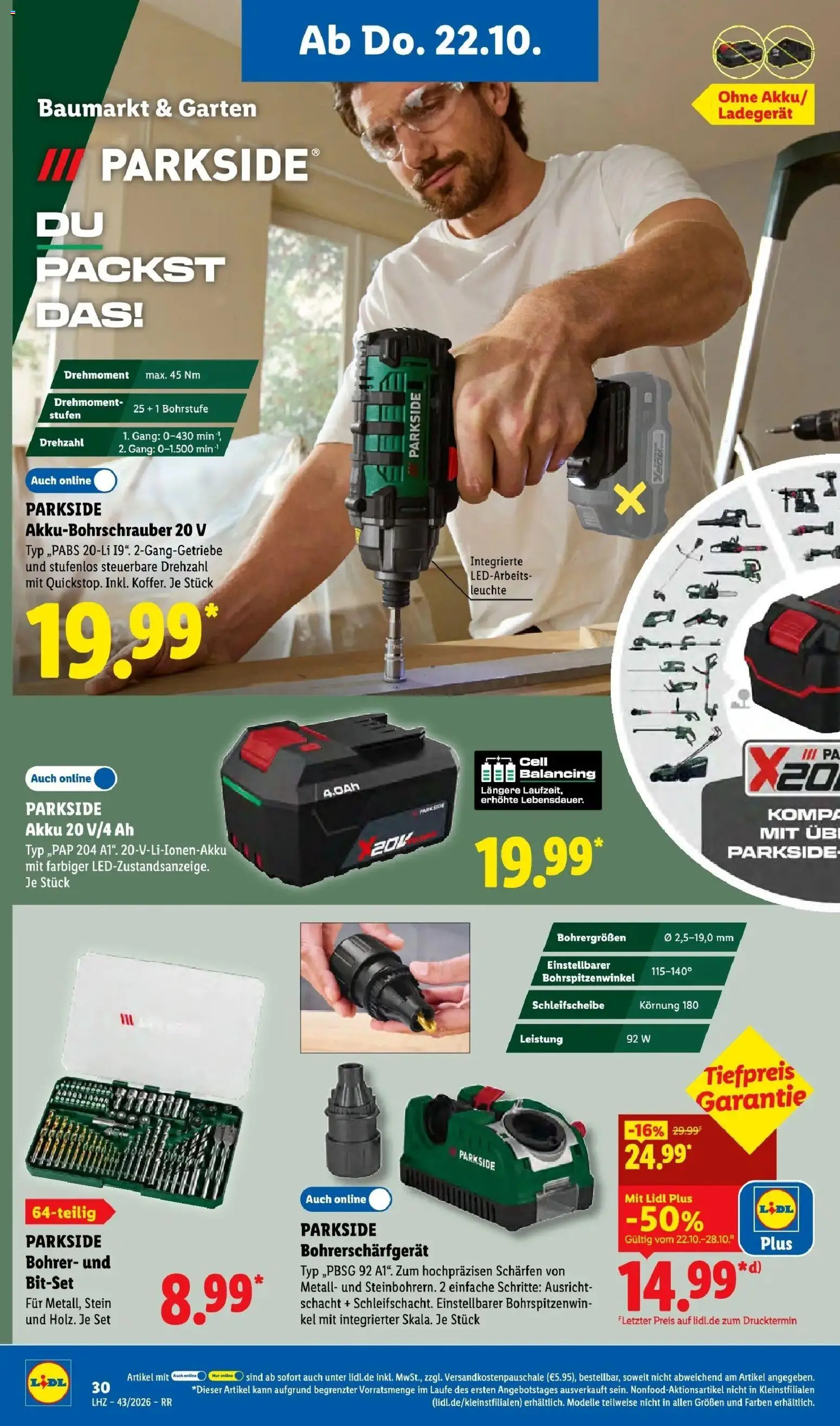 Lidl Prospekt Zülpich (ab 19.10.2026) zum Blättern » Angebote | Seite: 48 | Produkte: Ladegerät