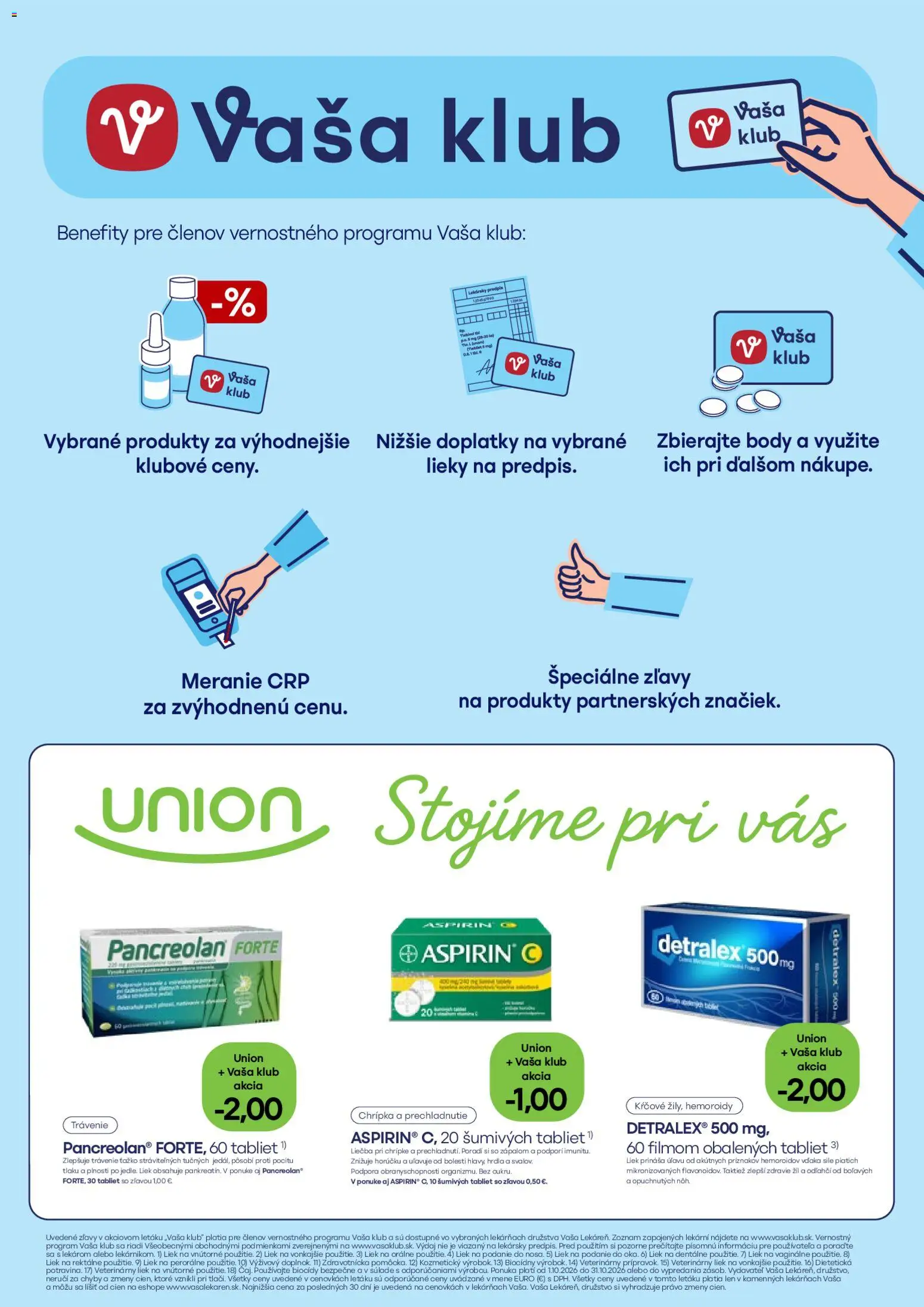 Nové Vaša lekáreň akcie – leták je platný od 01.10.2026 | Strana: 23 | Produkty: Detralex