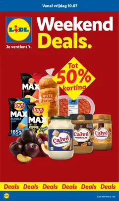 Lidl folder - Weekenddeals - Voorbeeld van een folder van Lidl, geldig van 10-07-2026