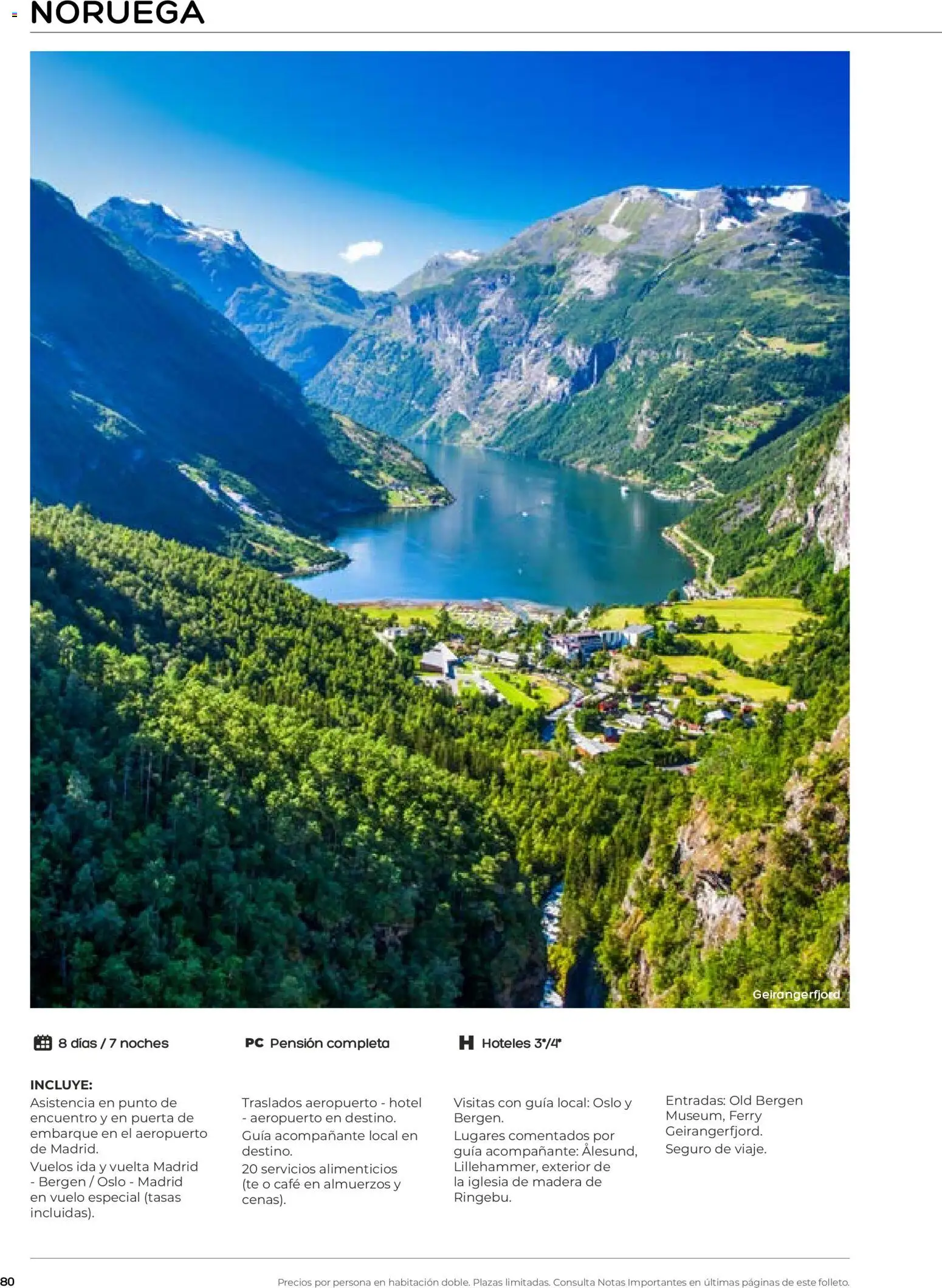 Viajes El Corte Inglés folleto Destinos Otoño y Primavera │ válido desde el 01/07/2026 | Página: 80 | Productos: Café, Té, PC