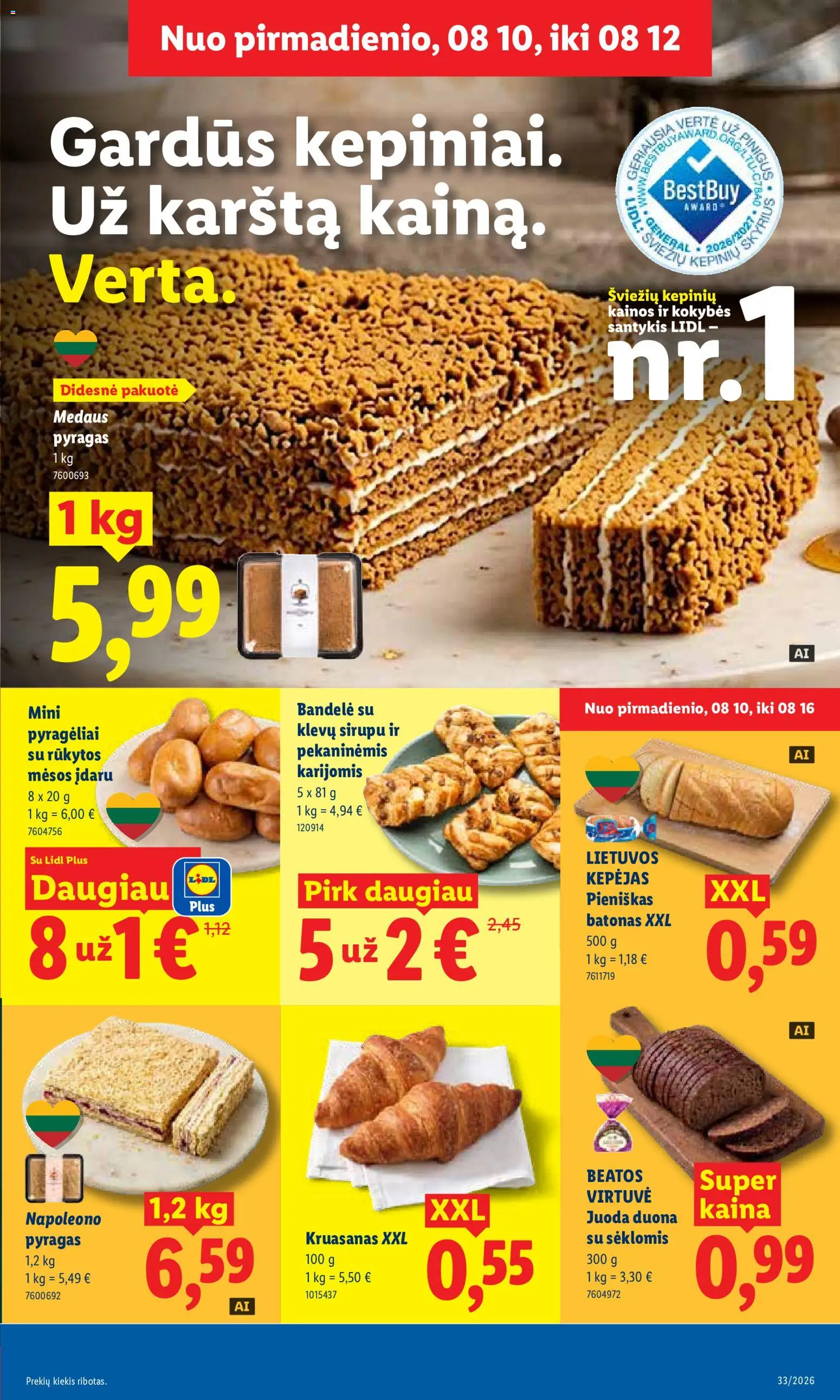 LIDL akcijos nuo 2026.08.10 | Puslapis: 7