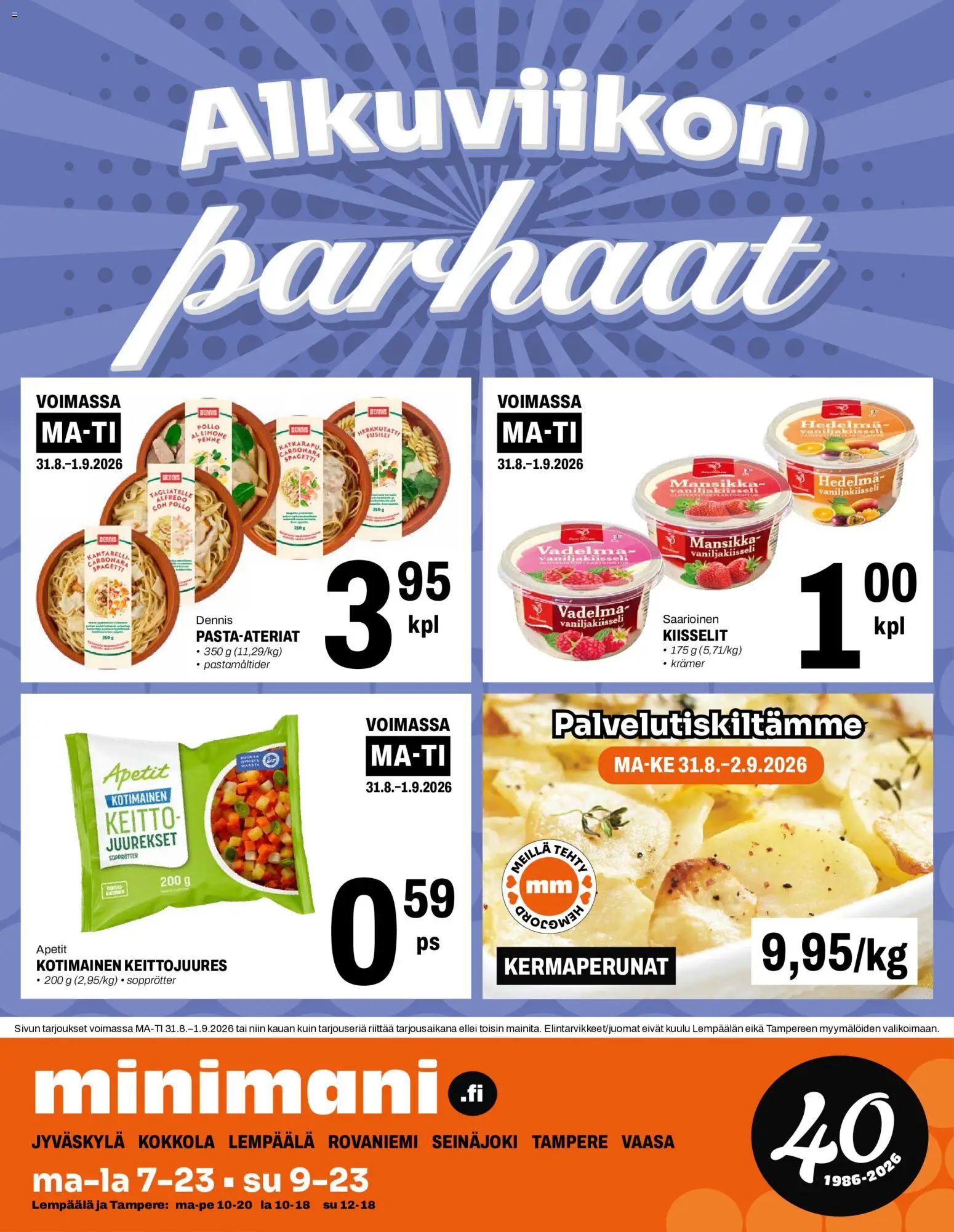Minimani tarjoukset – voimassa 26/08/2026 alkaen | Sivu: 12