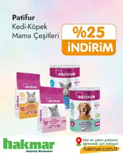 26 Eylül 2026 tarihinden itibaren geçerli olan Hakmar kataloğu önizlemesi | Sayfa: 2 | Ürünler: Kedi maması, Yetişkin Köpek Maması, Yetişkin Kedi Maması