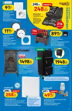 Pogląd oferty "Castorama gazetka" - ważna od 02.09.2026 | Strona: 15 | Produkty: Waga, Zestaw kluczy, Ramka