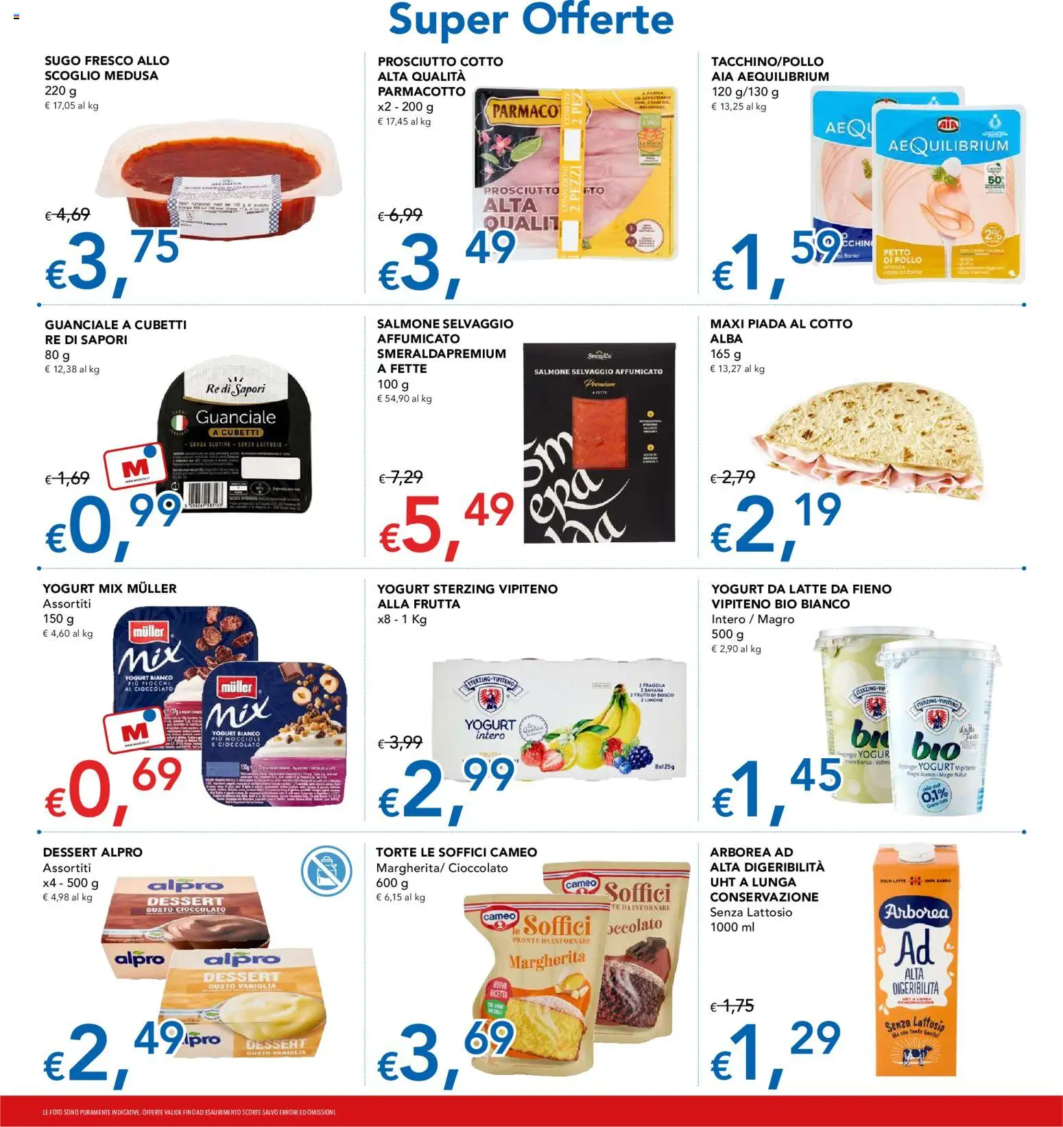Volantino Migross del 08/10/2026 | Pagina: 6 | Prodotti: Fiocchi, Prosciutto, Forno, Dessert