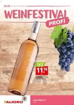 Aligro aktionen Weinfestival Sitten ab 25.05.2026 gültig