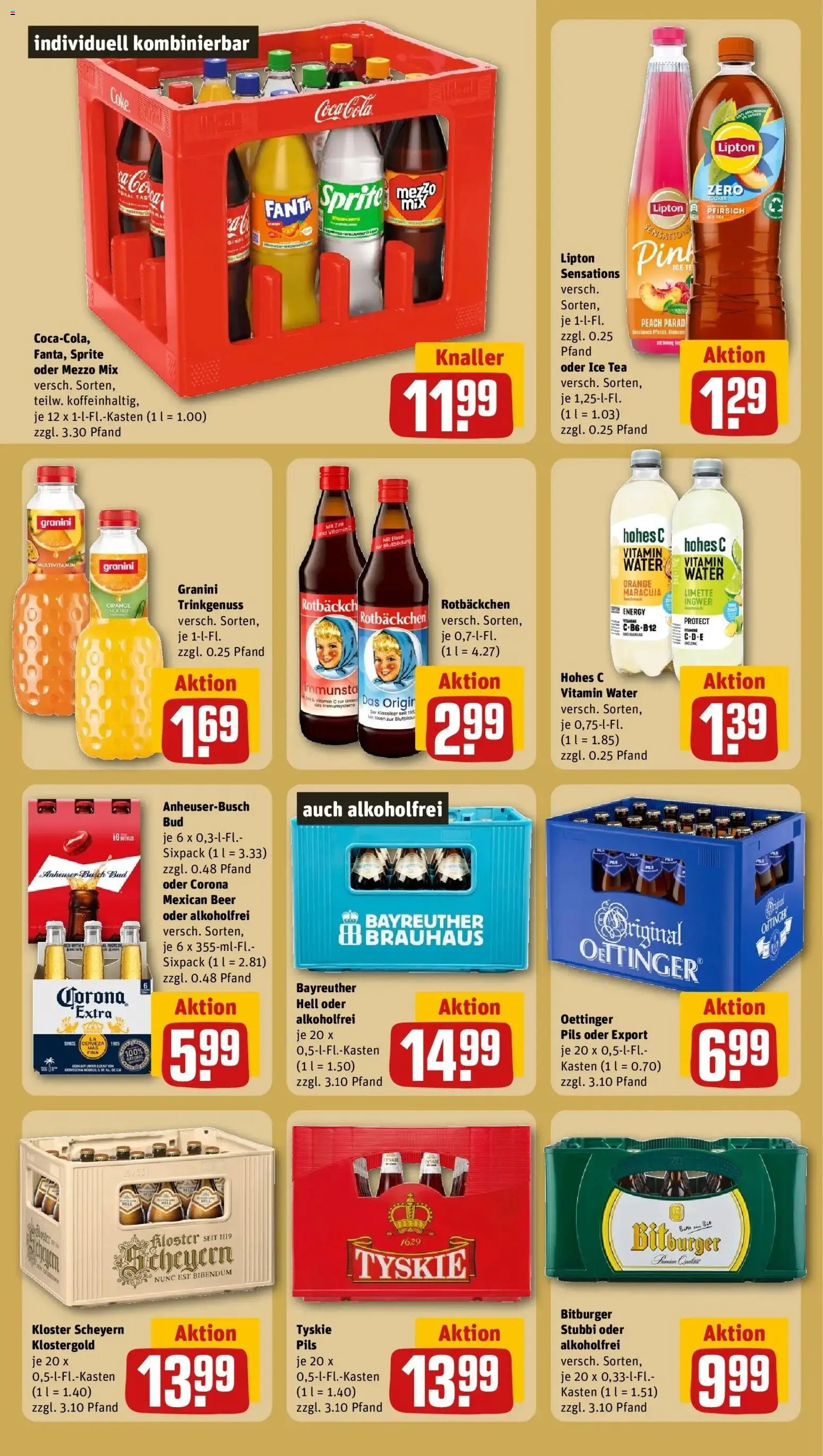 REWE Prospekt ab 28.09.2026 zum Blättern » Angebote | Seite: 20 | Produkte: Sprite, Energy, Granini, Limette