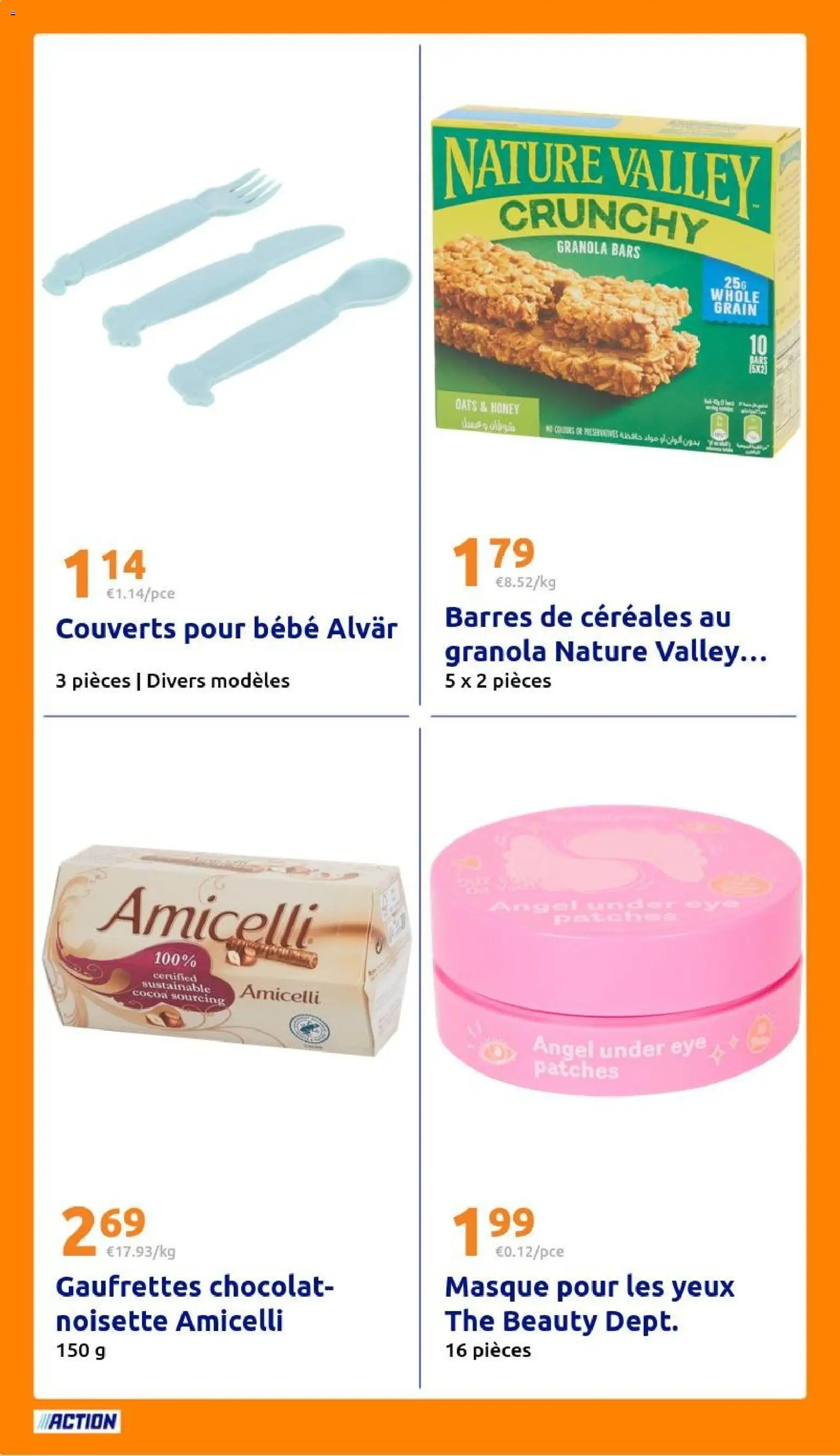 {H1} | Page: 32 | Produits: Noisette, Masque, Chocolat, Céréales
