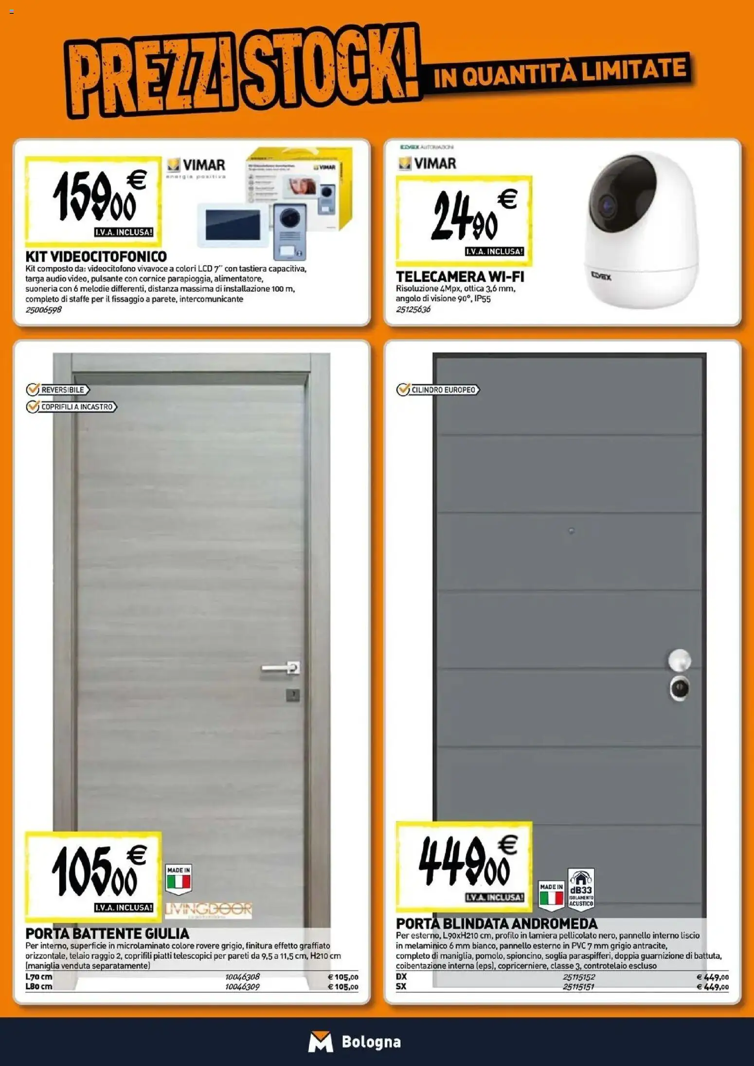 Nuovo TECNOMAT catalogo Bologna dal 27/08/2026 > offerte anteprima 🛍️ | Pagina: 10 | Prodotti: Porta, Piatti, Tastiera, Audio