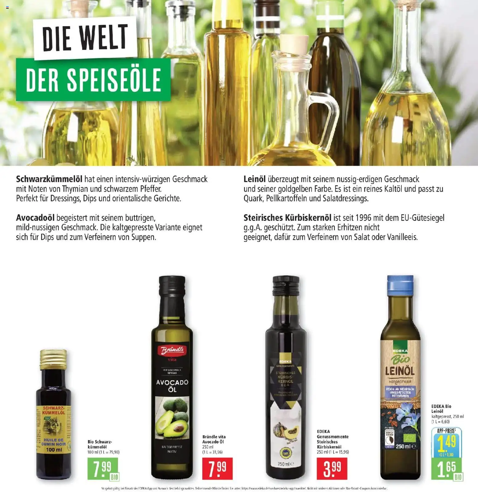 Marktkauf Prospekt Friedrichshafen (ab 03.08.2026) » Angebote online | Seite: 18 | Produkte: Kürbiskernöl, Öl, Avocado, Kürbis