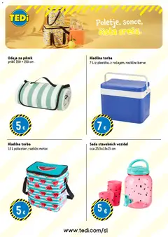TEDi katalog akcije – veljaven od 01.08.2026 | Stran: 5 | Izdelki: Hladilna torba, Torba, Odeja