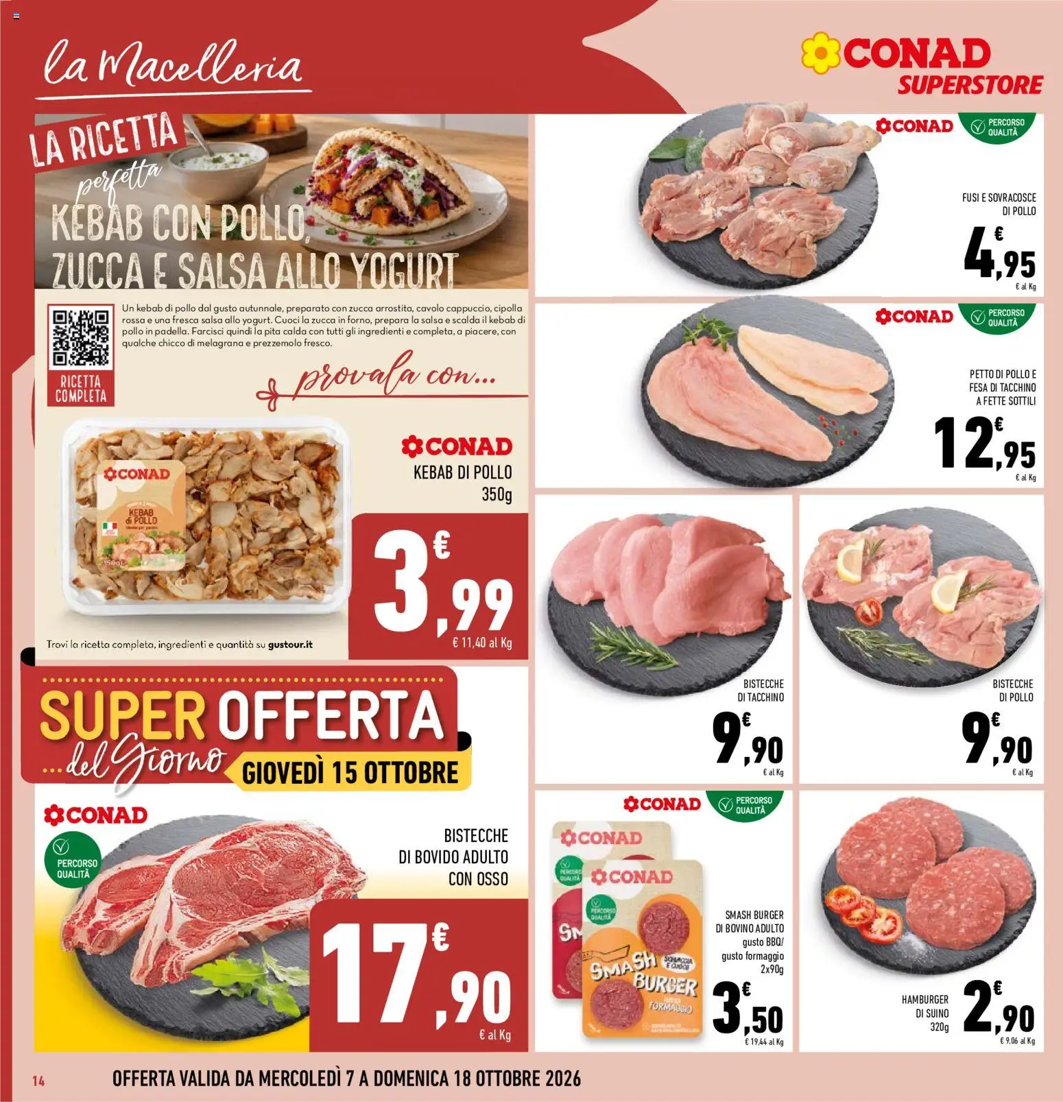 Volantino Conad del 07/10/2026 | Pagina: 14