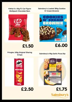 Preview of Sainsbury's - Weekly offers valid from 05.05.2026 | Page: 4 | Products: Lemon juice, Garlic, Chocolate, Cookies