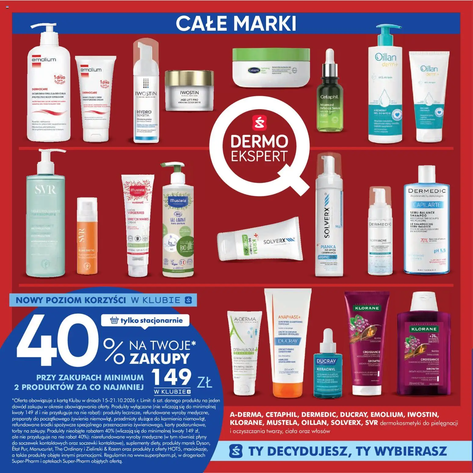 Super-pharm gazetka od 15.10.2026 | Strona: 2 | Produkty: Karta, Body, Krem, Krem do twarzy