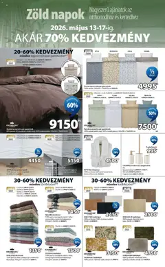 JYSK akciós újság - amely érvényes a következő dátumtól: 13.05.2026 | Oldal: 6