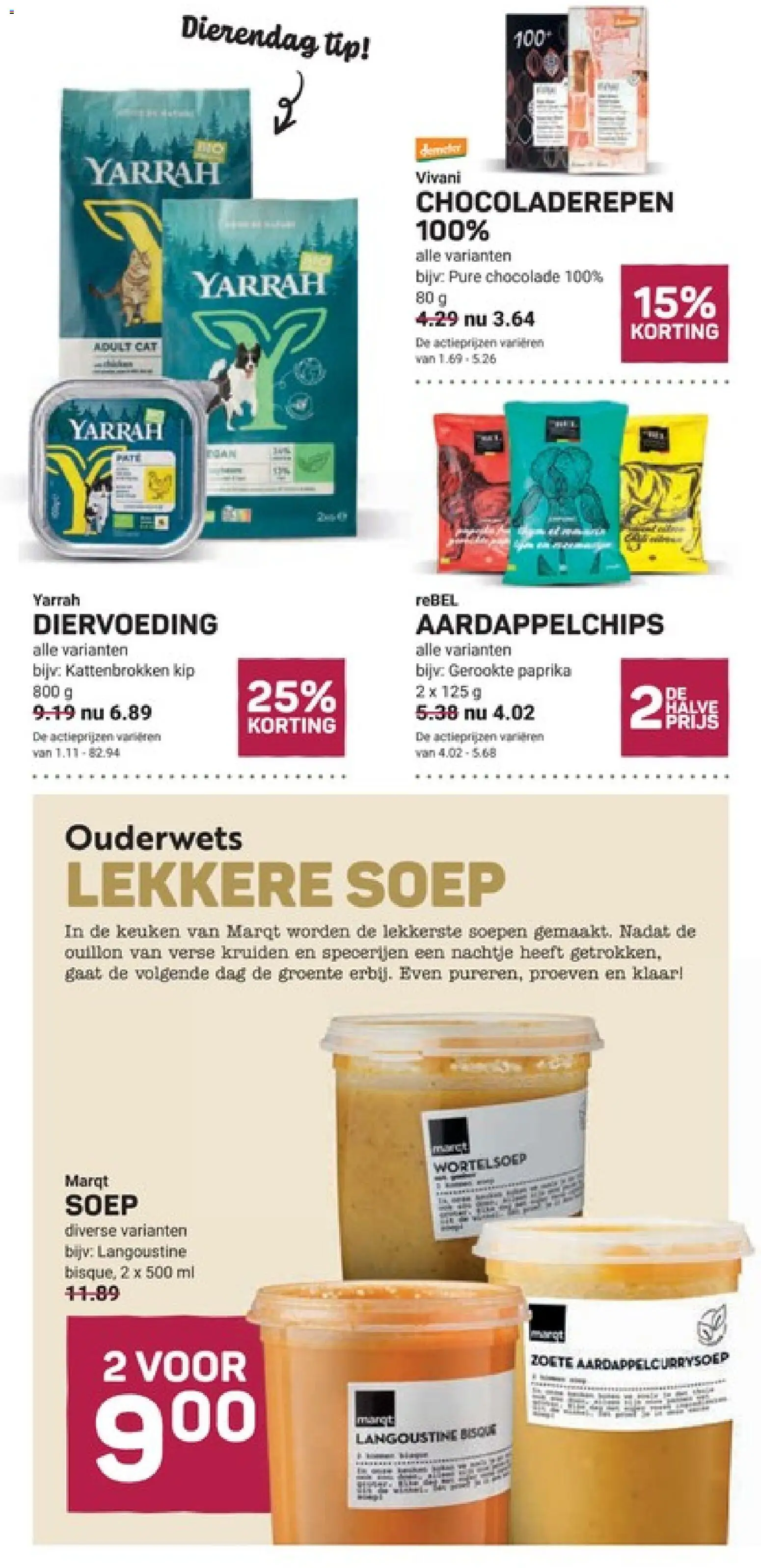 {H1} | Pagina: 8 | Producten: Chocolade, Paprika, Soepen, Kip