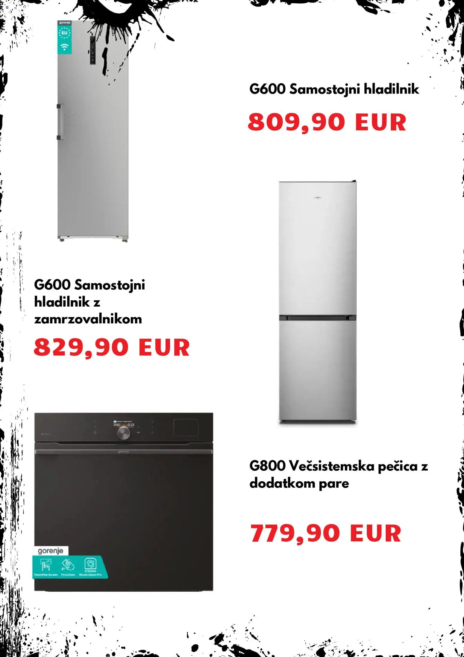 Novi Gorenje katalog ponudbe – veljaven od 21.08.2026 | Stran: 5 | Izdelki: Hladilnik, Pecica