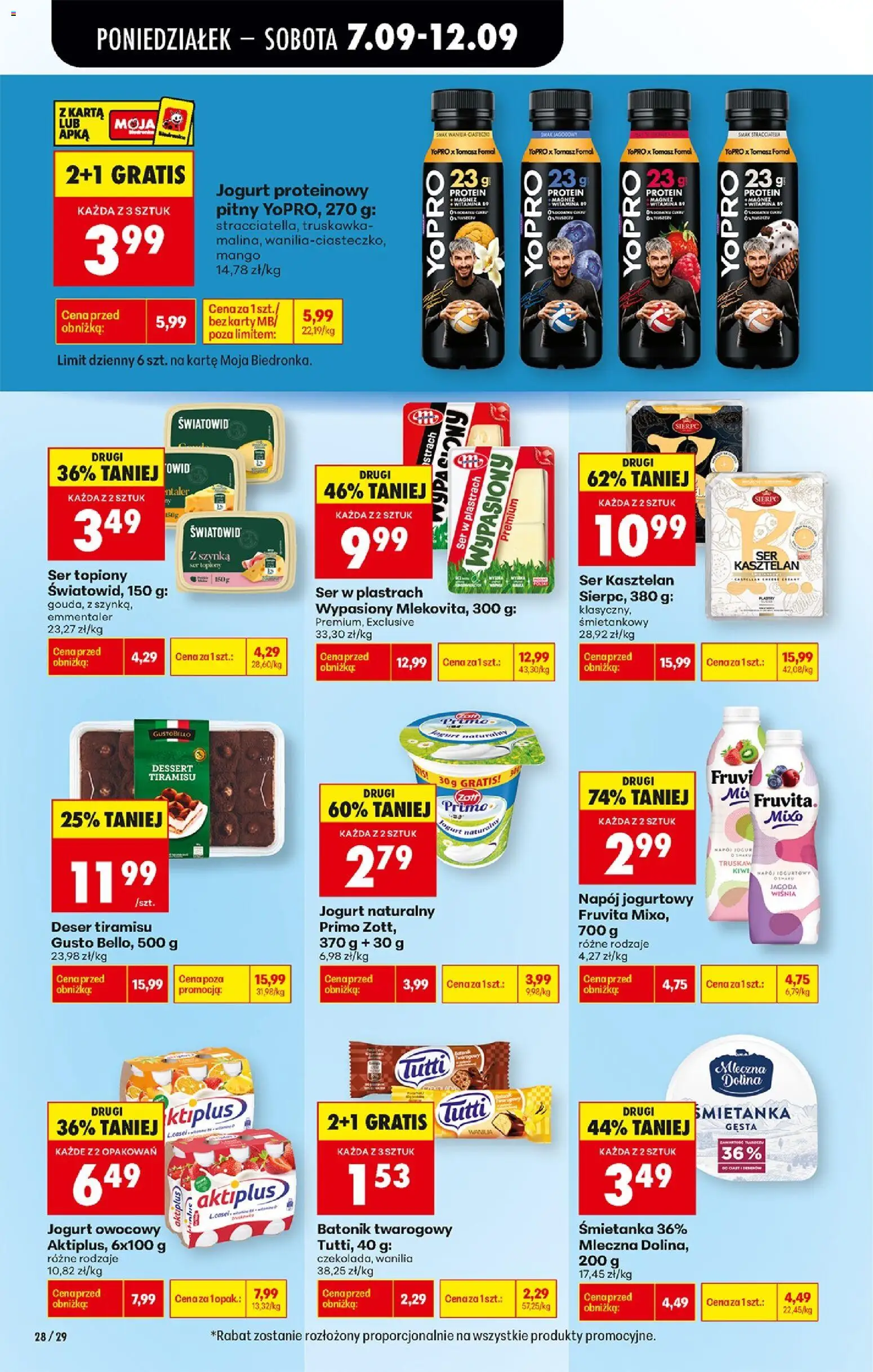 Biedronka gazetka od poniedziałku od 07.09.2026 | Strona: 40