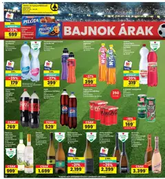 Interspar akciós újság - amely érvényes a következő dátumtól: 2026.07.09. | Oldal: 12 | Termékek: Pepsi, Pezsgő, Ásványvíz, Fehérbor