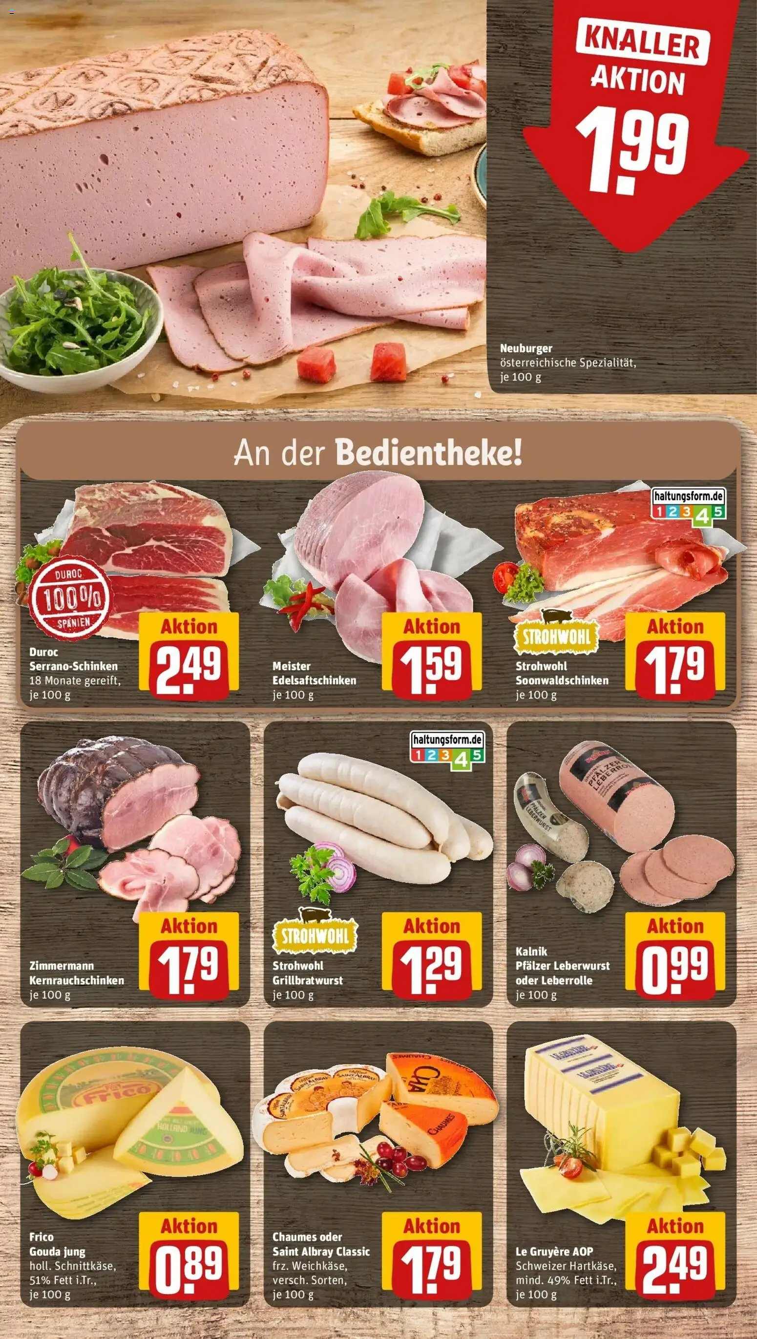 Rewe Prospekt Trier – gültig ab 08.06.2026 | Seite: 10 | Produkte: Gouda