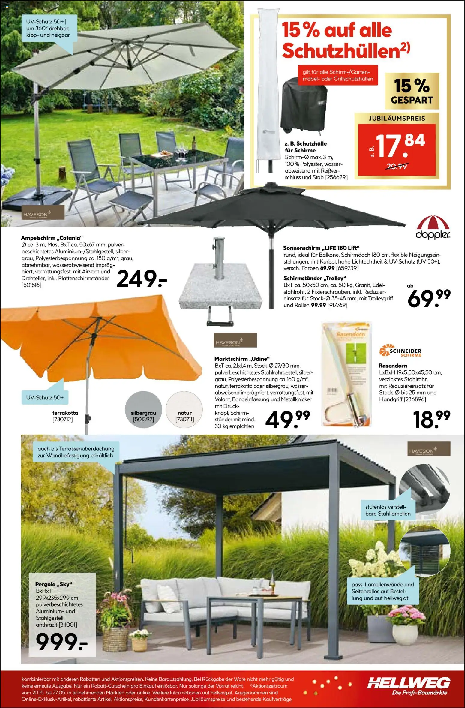 HELLWEG Flugblatt gültig ab 21.05.2026 | Seite: 3 | Produkte: Wasser